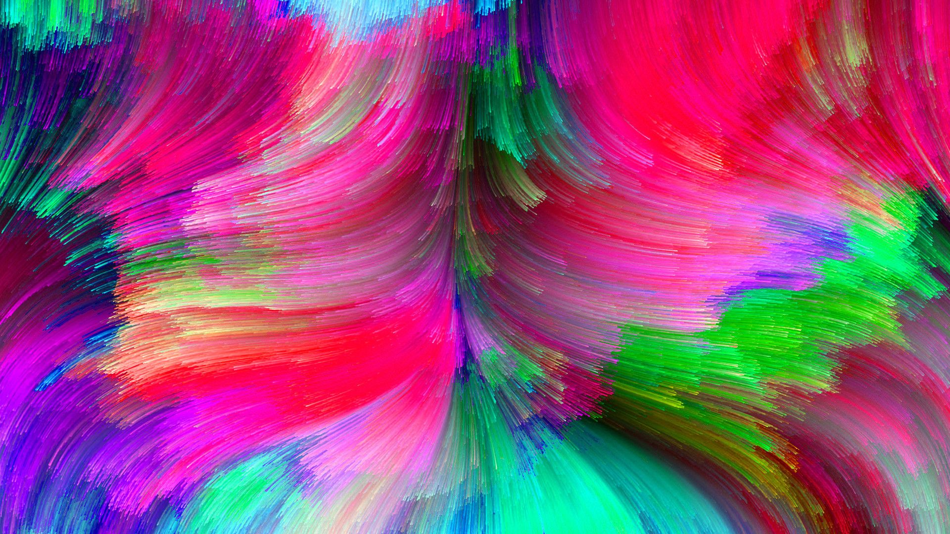 Pennellate colorate astratte vivaci, 1920x1080 1080p, PC Desktop