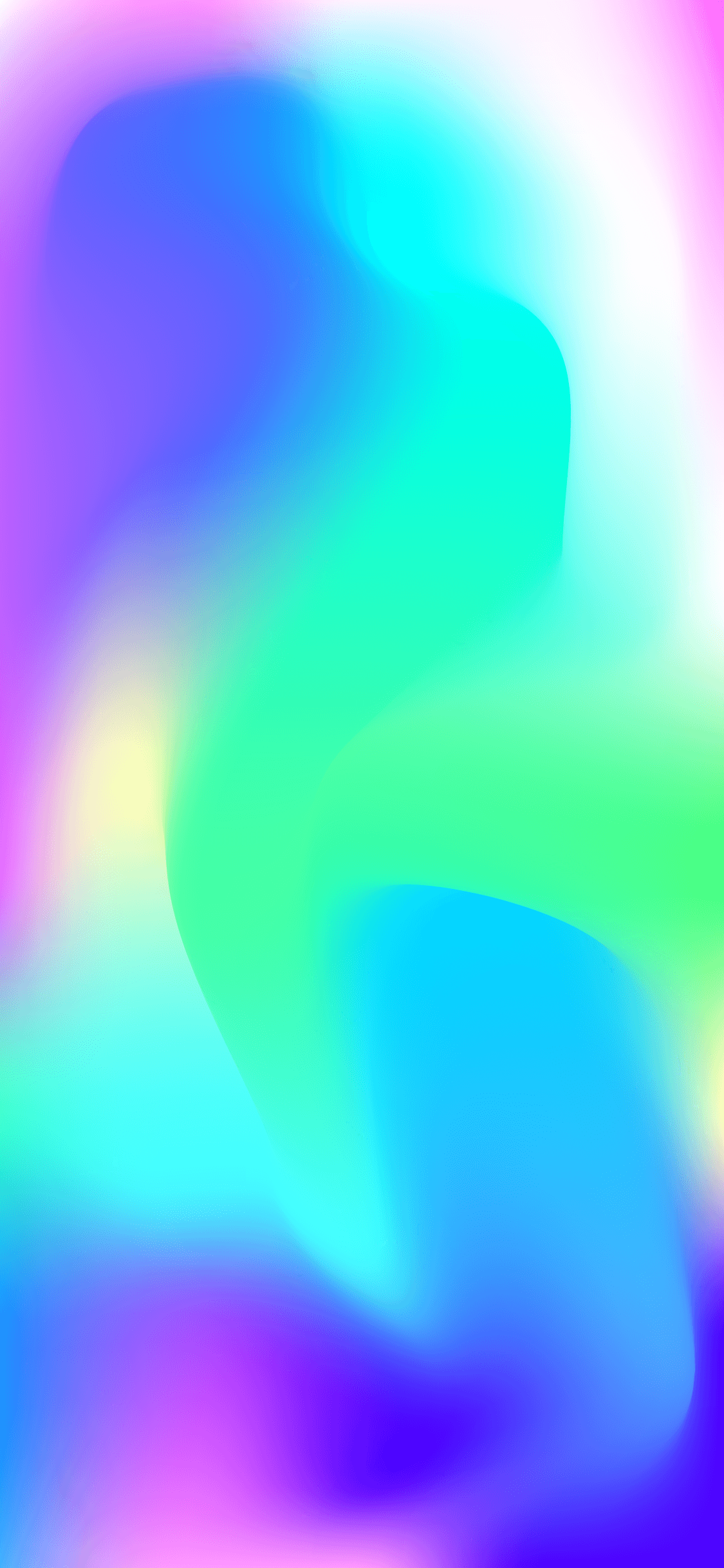 Sfondo sfumato multicolore olografico, sfondi Colorati, 1125x2436 Verticale, Telefono