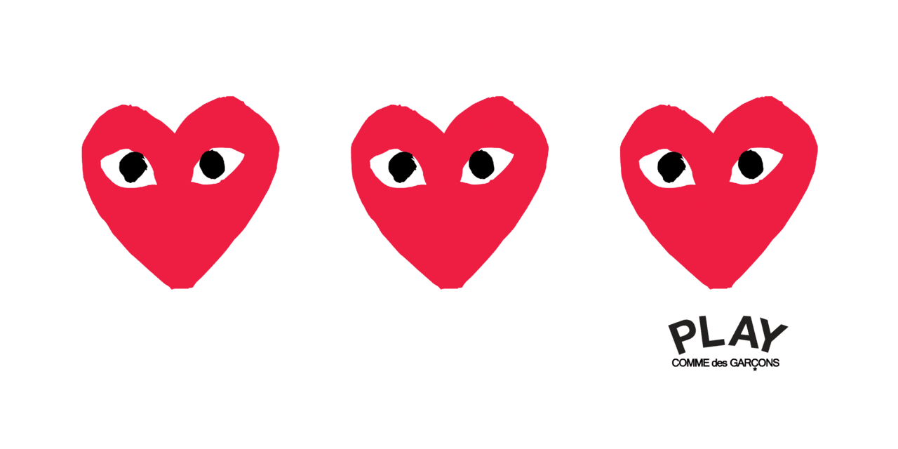 Cuori Comme des Garçons Play, 1280x640 720p, Laptop