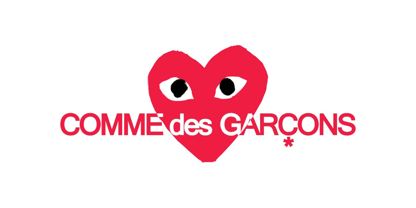 Logo cuore Comme des Garçons, 1440x720 720p, PC