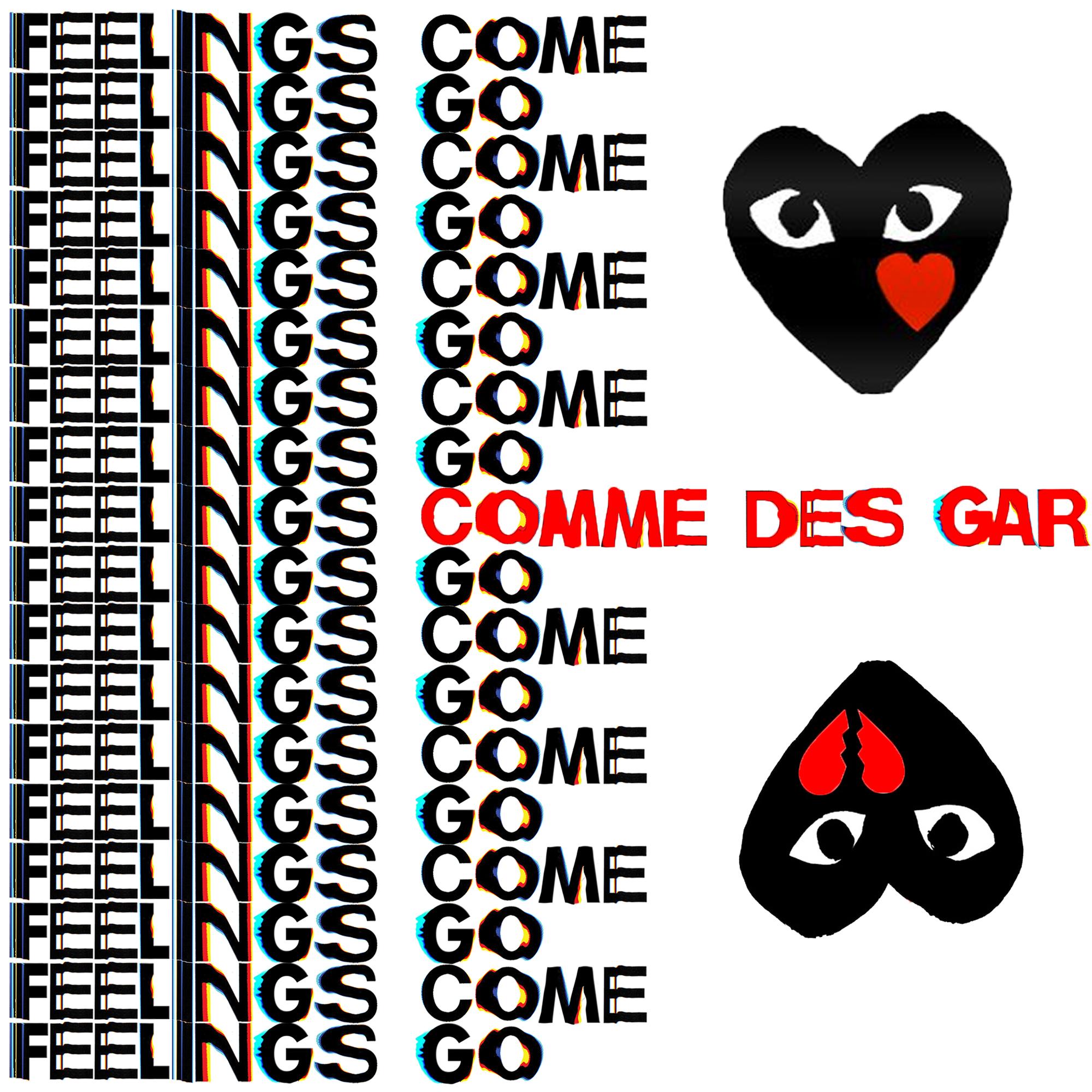 Logo cuore Comme des Garçons, 2000x2000 alta risoluzione, iMac