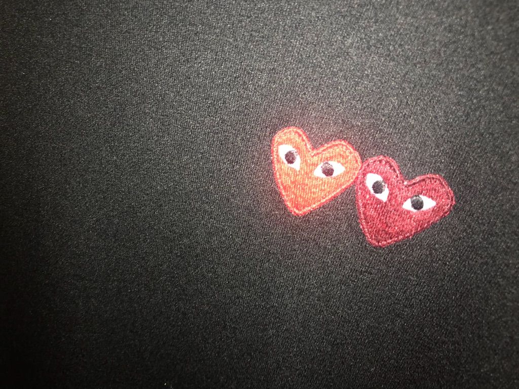 Logo Comme des Garçons Play, 2048x1152 Hi-Res, Desktop