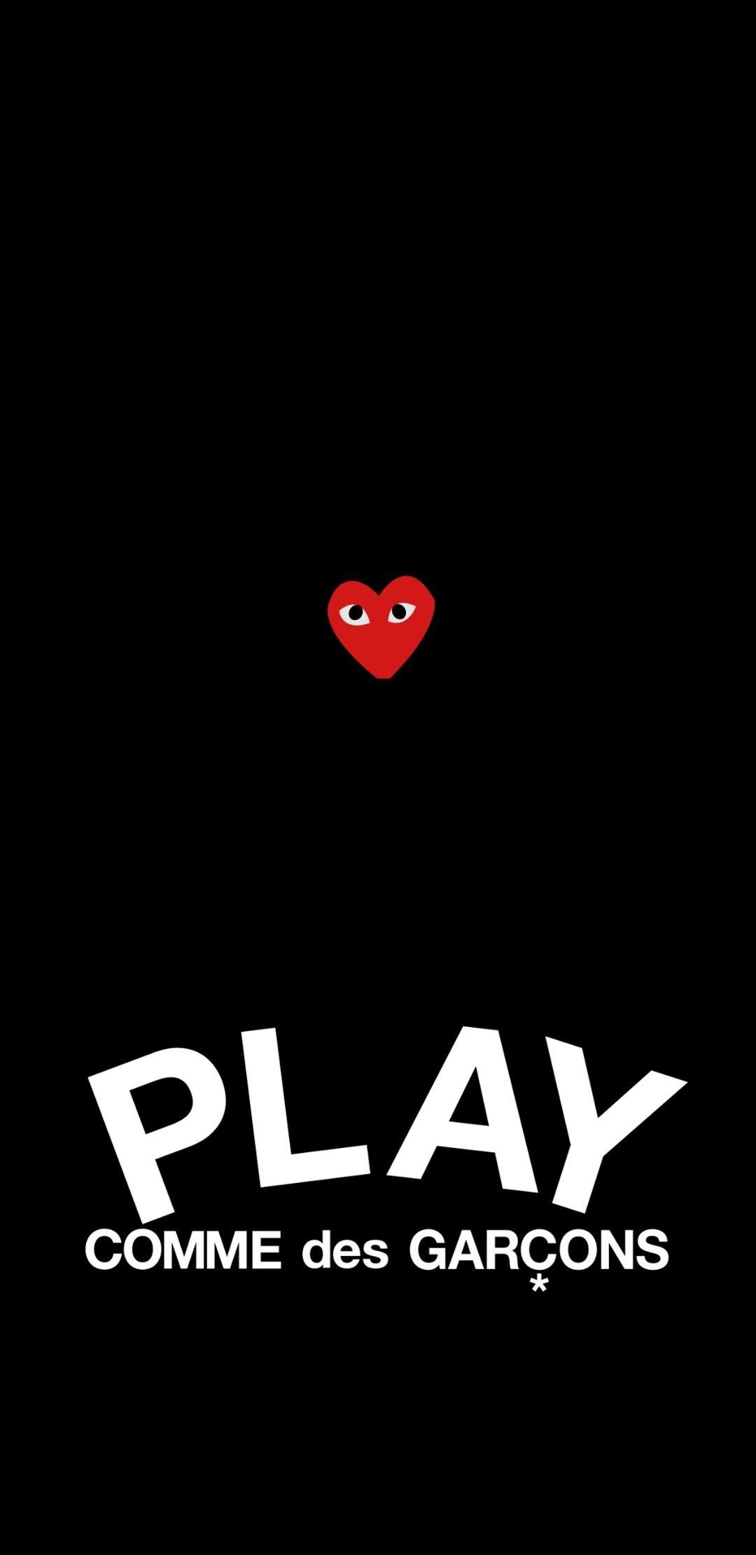 Logo Play Comme des Garçons, 1080x2220 Verticale, Telefono