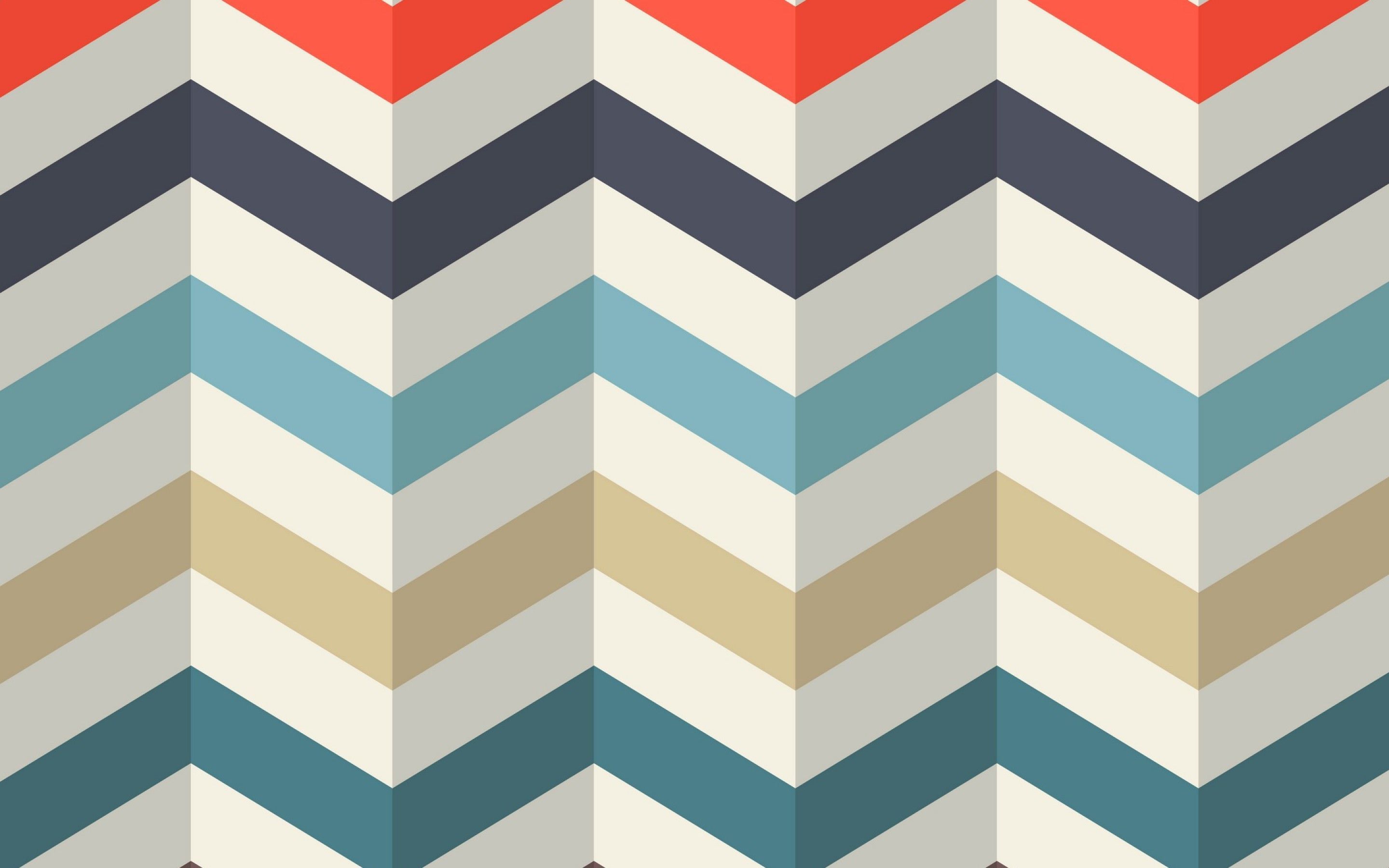 Motivo geometrico chevron colorato, 2880x1800 2K, PC Desktop