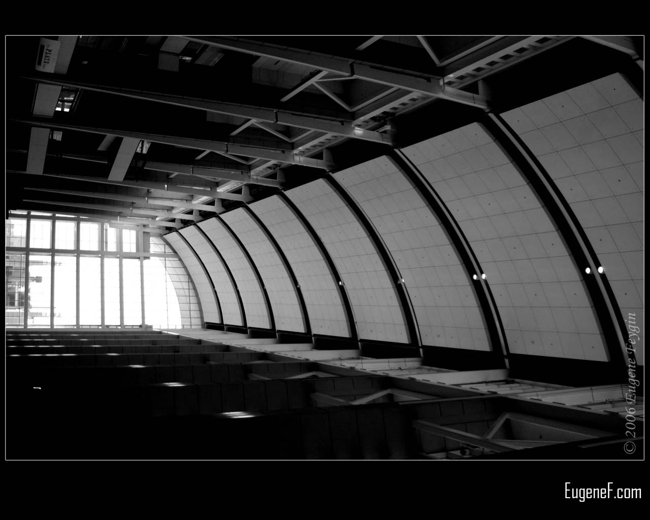Cerchi astratti tech grigio-nero, 2560x1440 1440p, Desktop