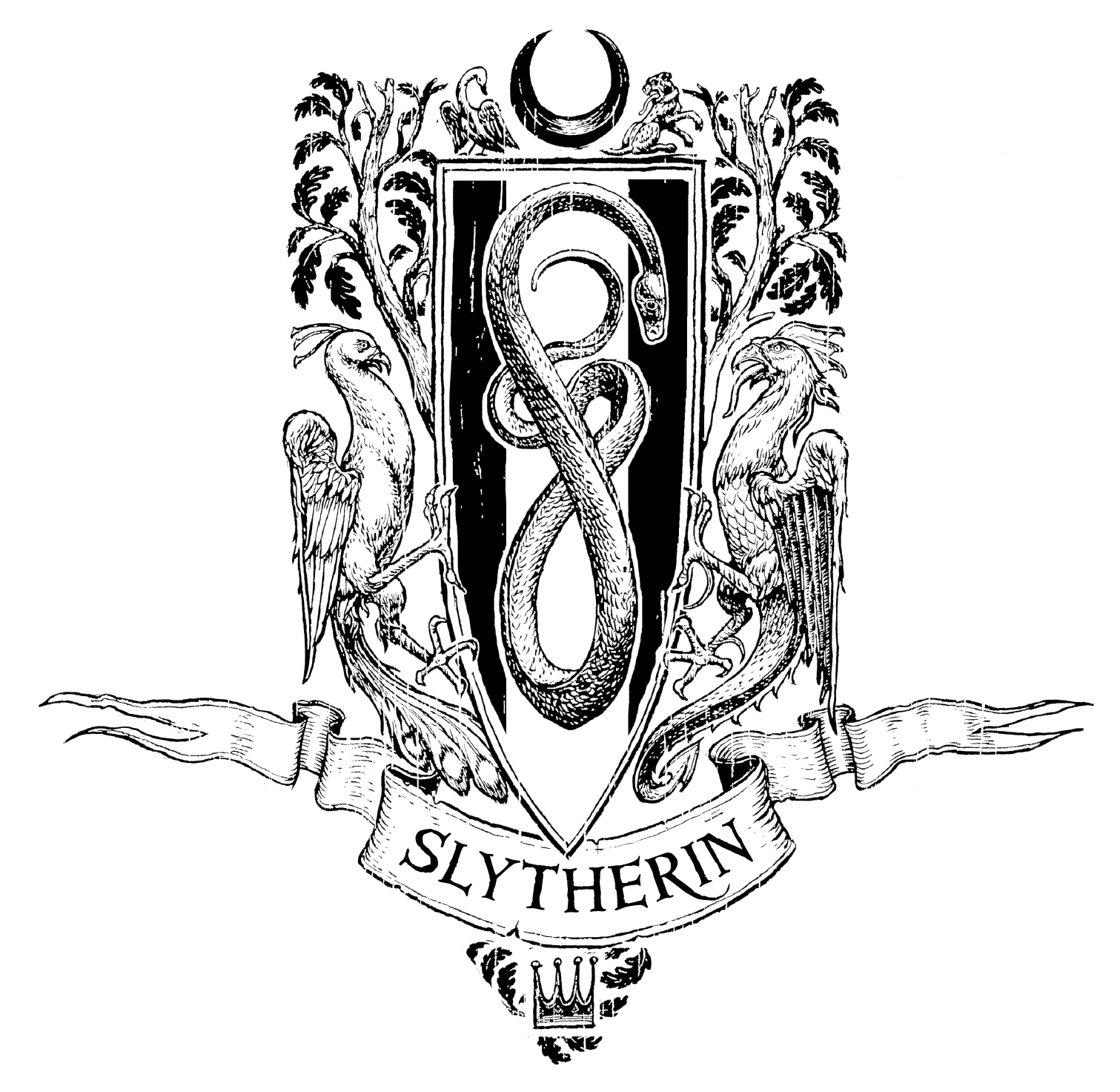 Stemma Serpeverde Harry Potter, 719x1280 Full HD Verticale, Smartphone