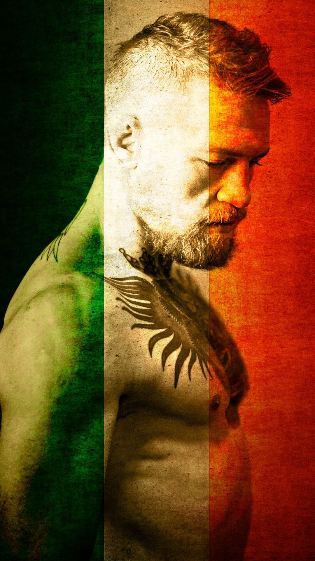 Conor McGregor bandiera irlandese, 1080x1920 Verticale, iPhone Air