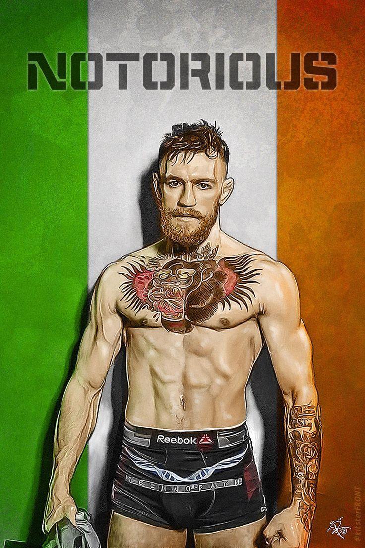 Conor McGregor bandiera irlandese, 736x1104 Full HD Verticale, iPhone