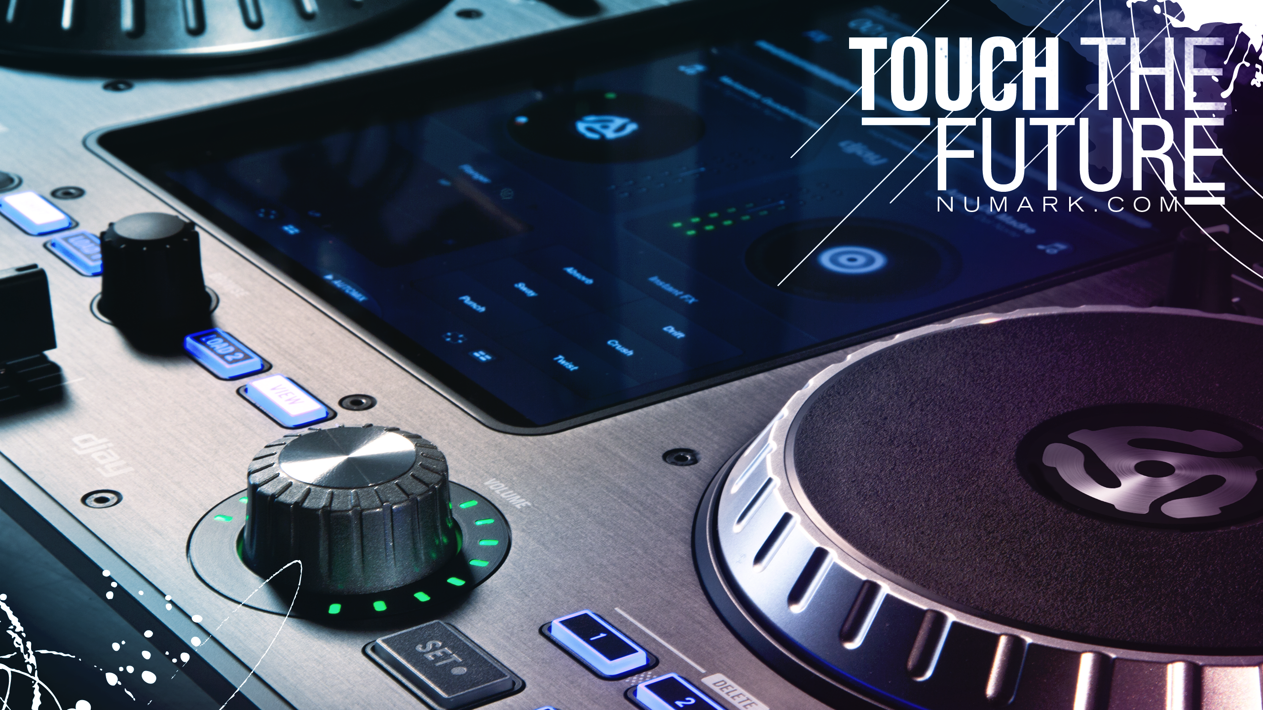 Controller DJ Numark, 2560x1440 2K QHD, PC