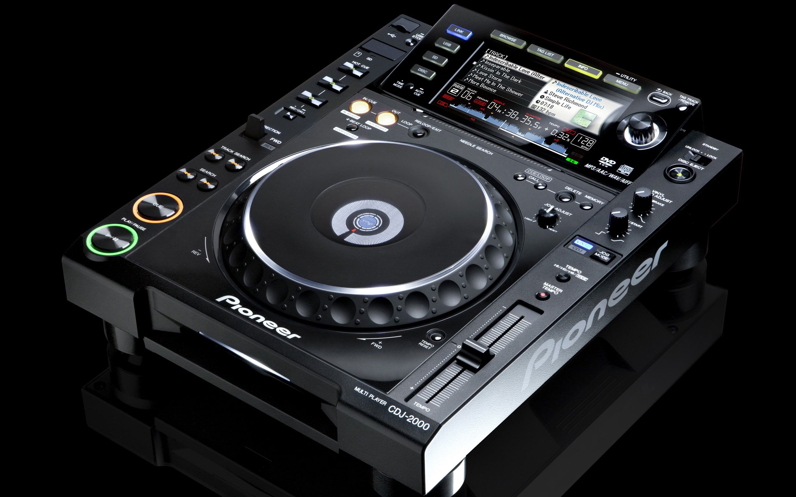 Controller DJ Pioneer nero, 2560x1600 WQXGA, MacBook Pro