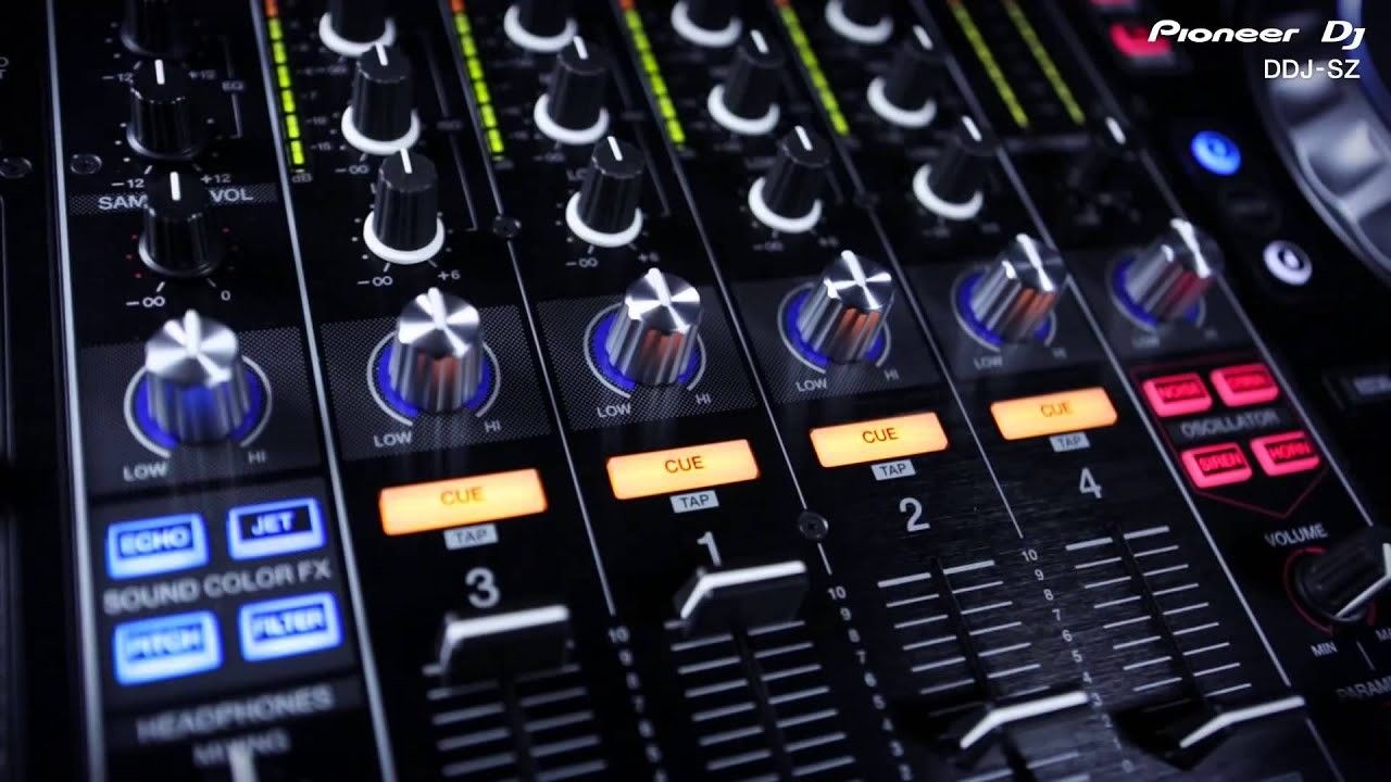 Mixer DJ Pioneer nero, 1280x720 HD, Desktop