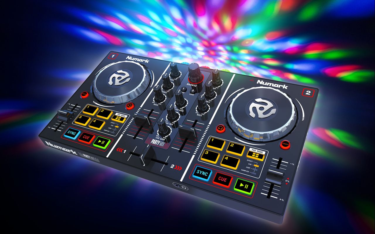 Numark Party Mix controller DJ, 1280x800 HD, Desktop