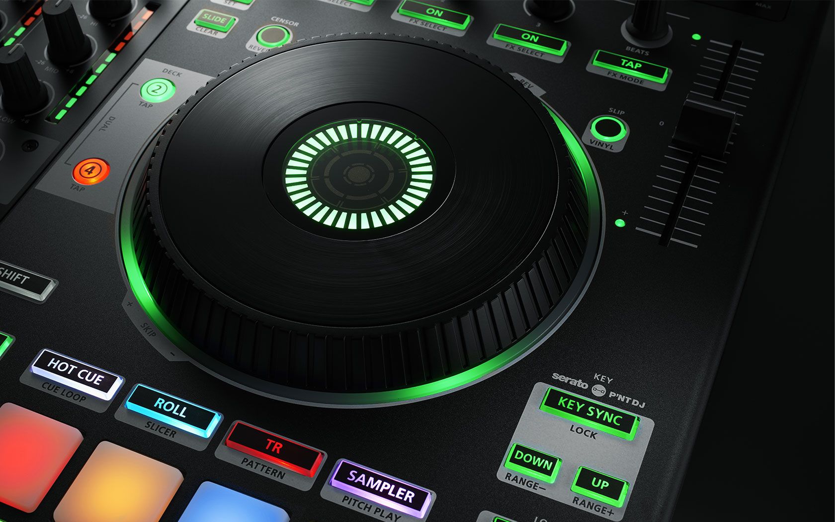 Controller DJ Roland verde nero, 1680x1050 HD, PC