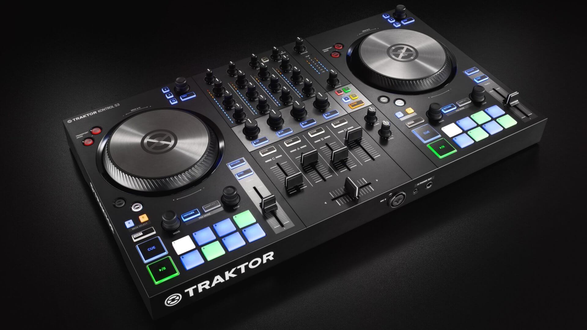 Controller DJ Traktor Kontrol nero, 1920x1080 Full HD 1080p, Desktop