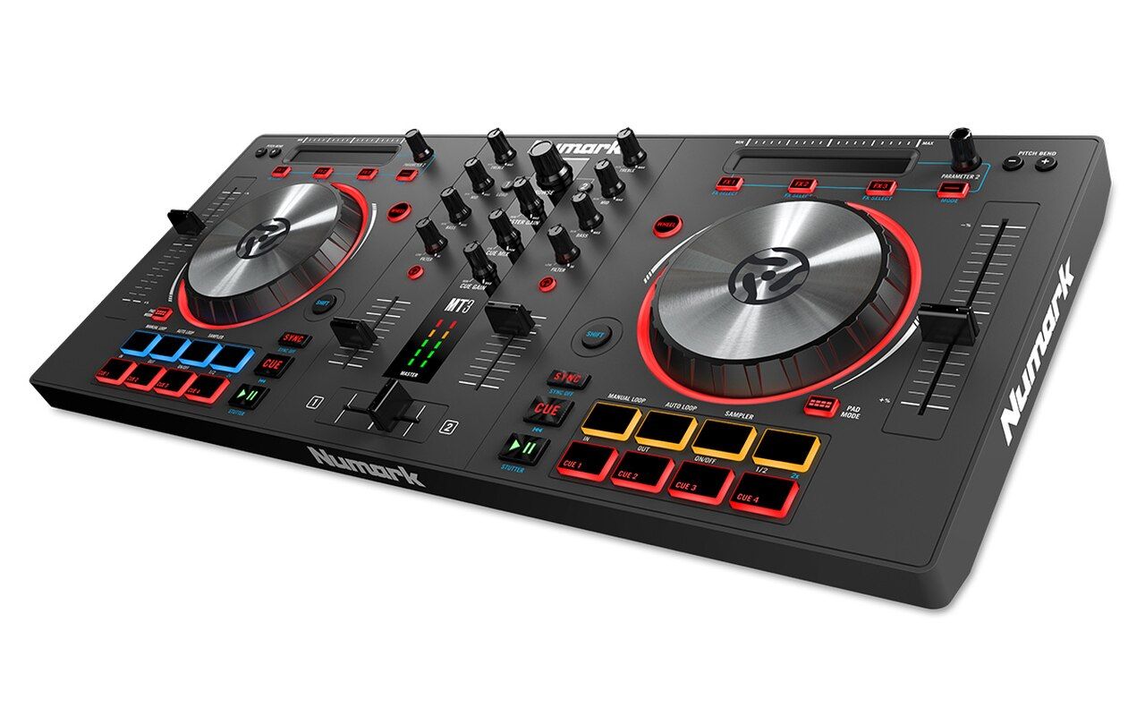 Numark Mixtrack 3 controller DJ, 1280x800 720p, PC