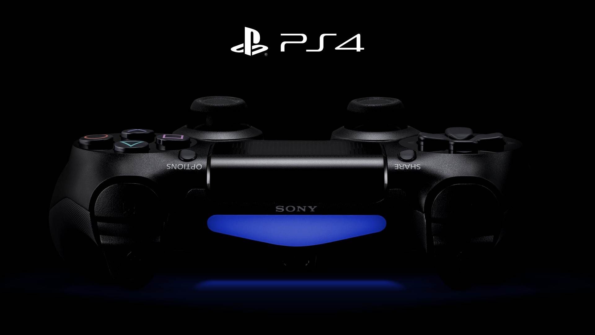 Controller PS4 nero luce blu, 1920x1080 1080p, PC