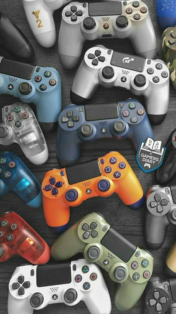 Controller PlayStation DualShock colorati, 720x1280 Verticale, Telefono