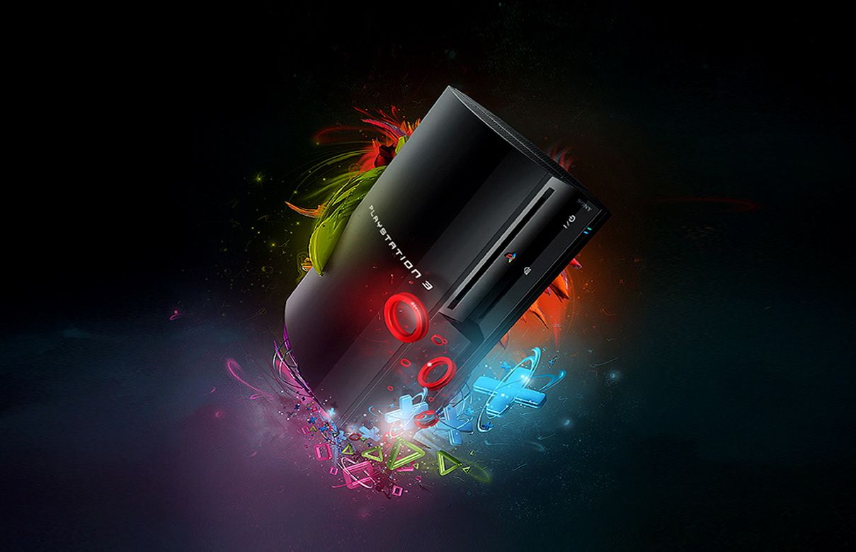 Mano con controller PlayStation nero, 2200x1466 alta risoluzione, Desktop