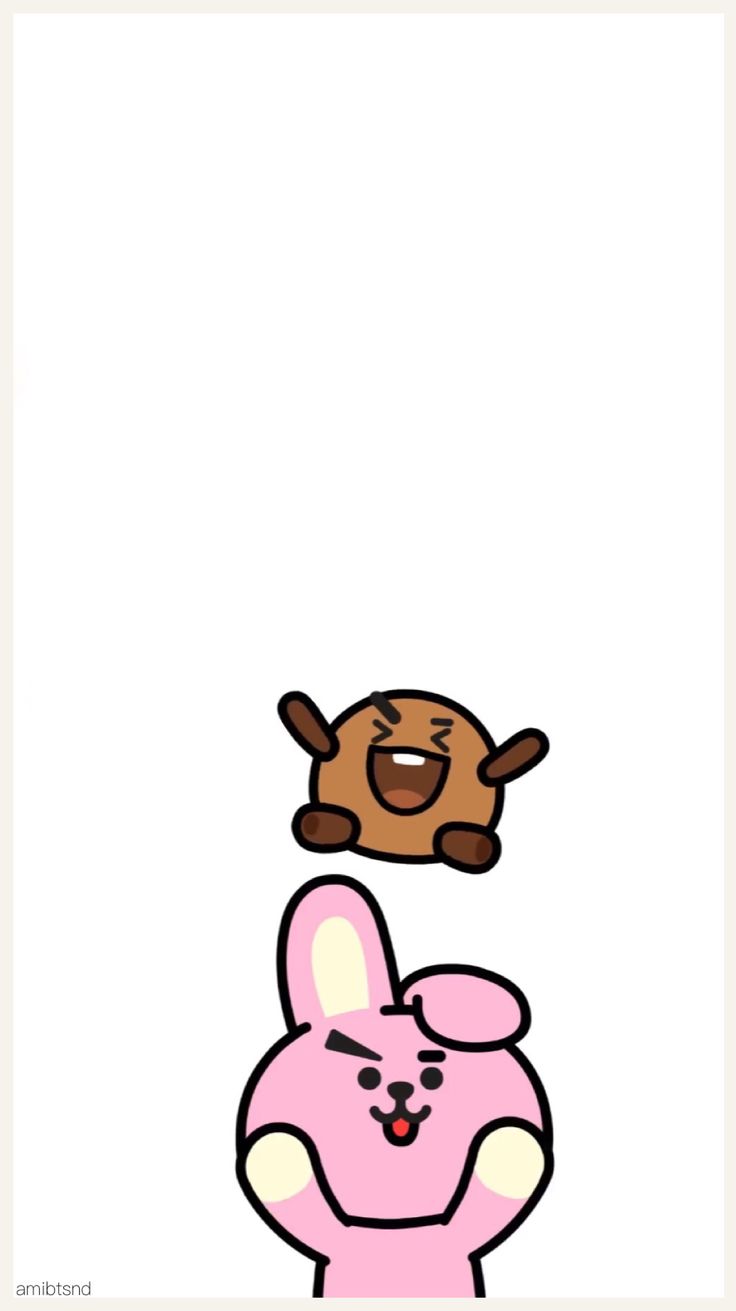 Cooky e Chimmy BT21, 736x1311 Verticale, Mobile