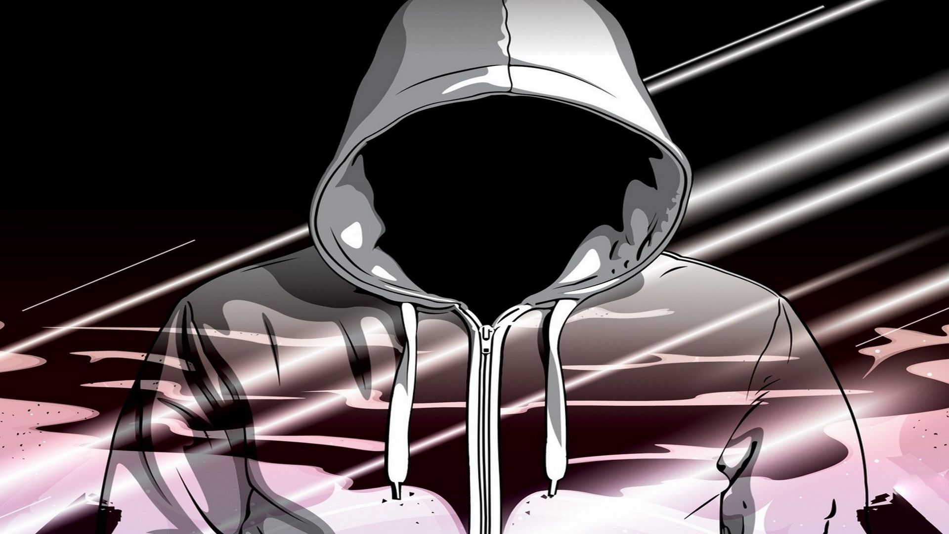 Personaggio con cappuccio bianco, 1920x1080 Full HD, PC