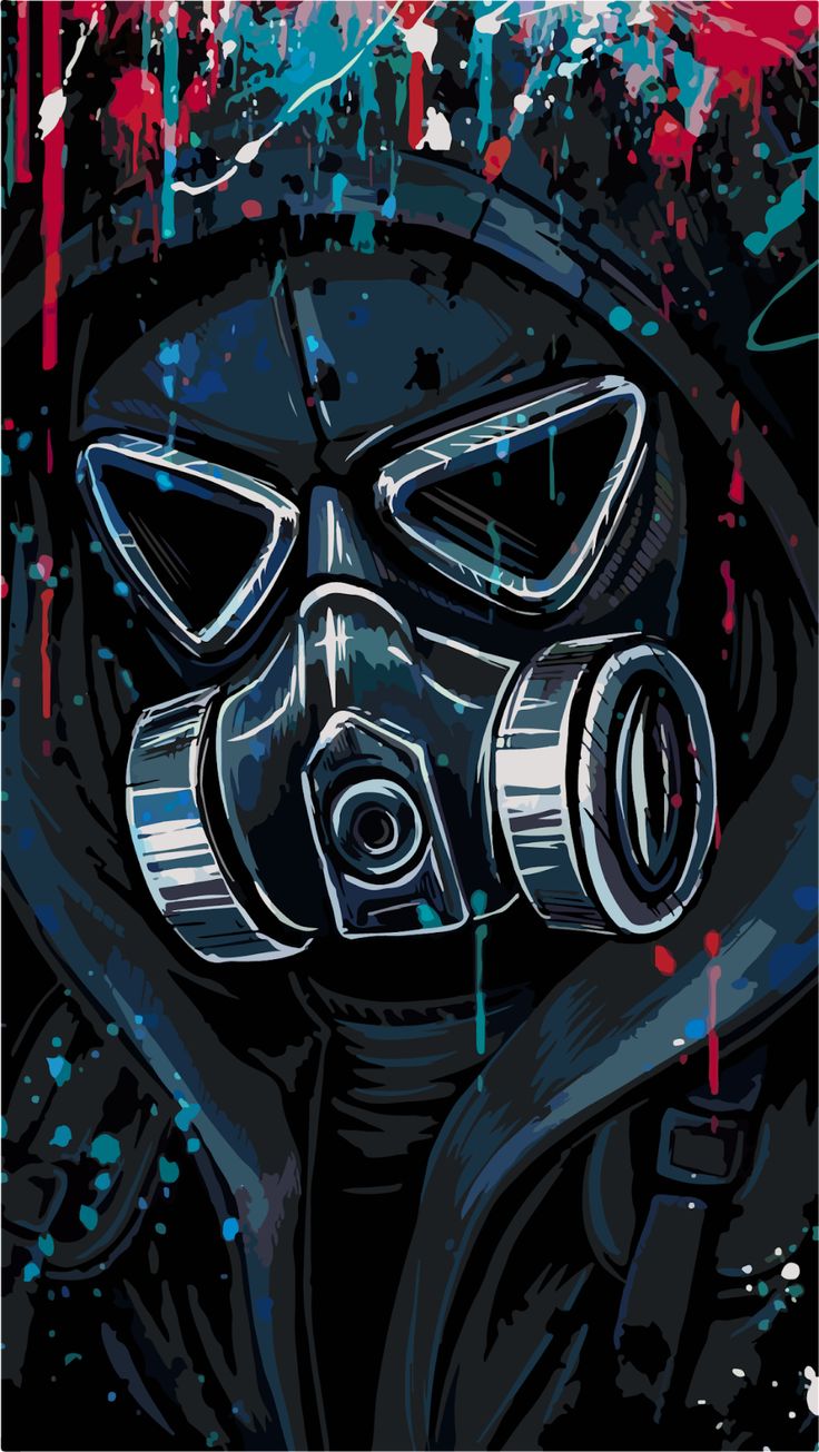 Maschera antigas con cappuccio, 736x1305 Verticale, Telefono