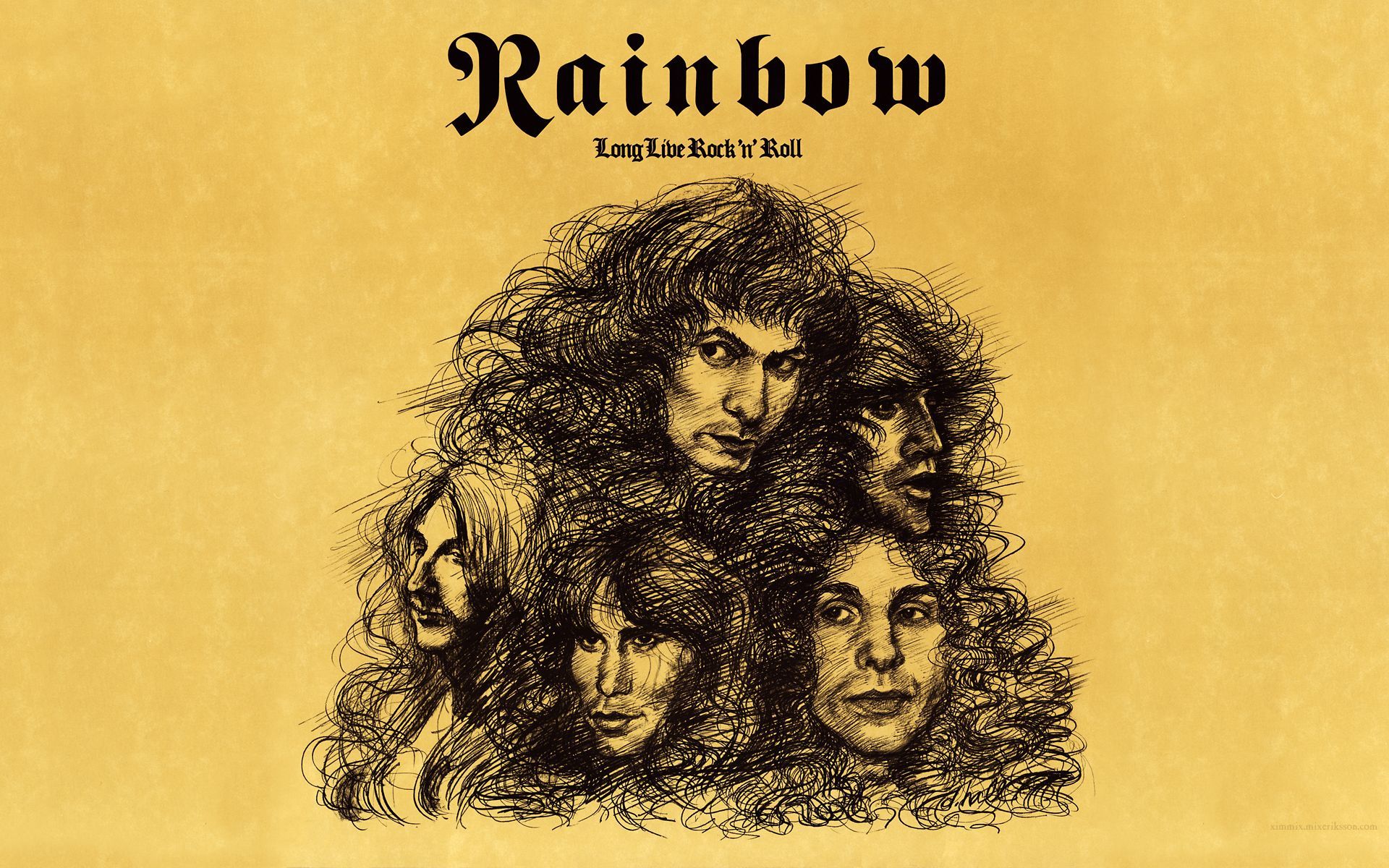 Copertina album Rainbow rock, 1920x1200 WUXGA, PC