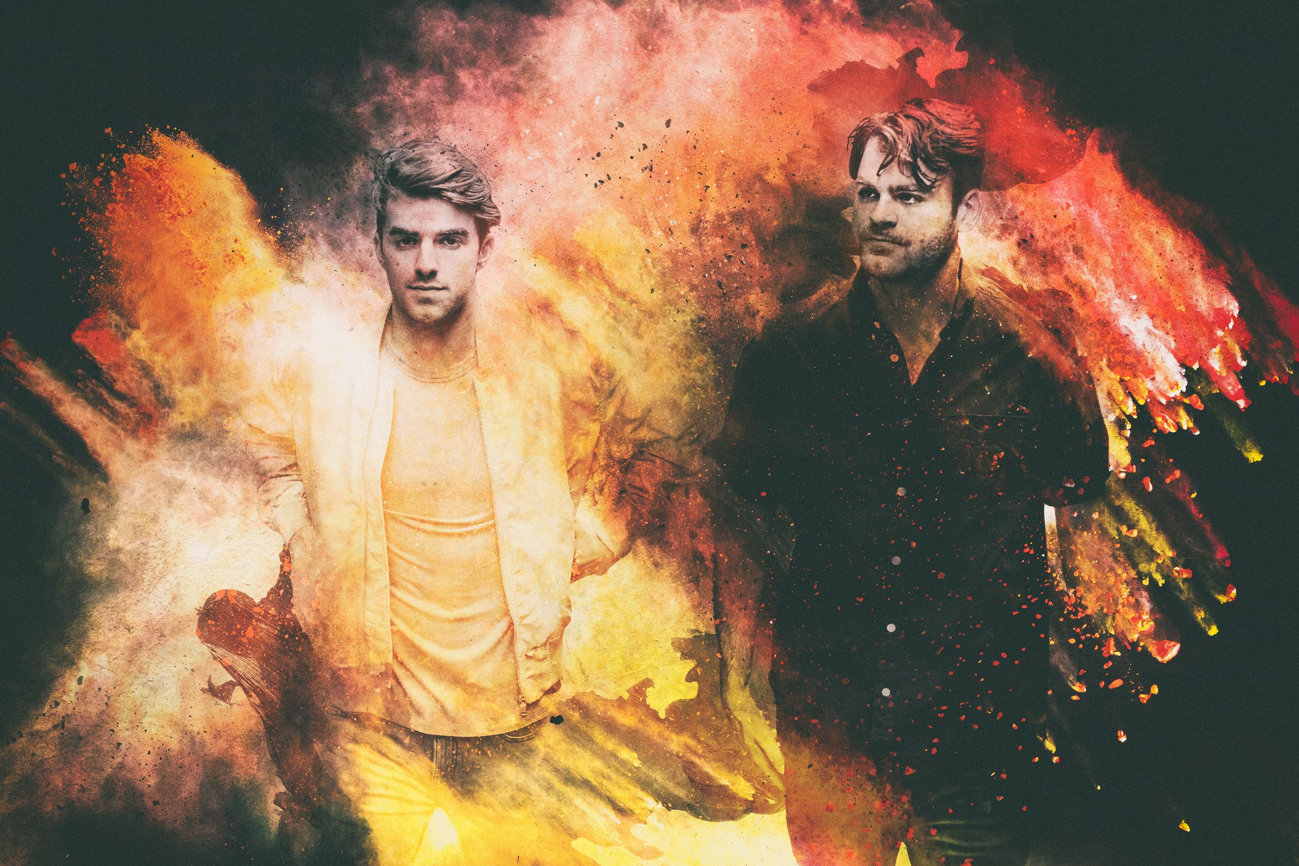 The Chainsmokers esplosione colori, 2560x1707 WQXGA, Laptop