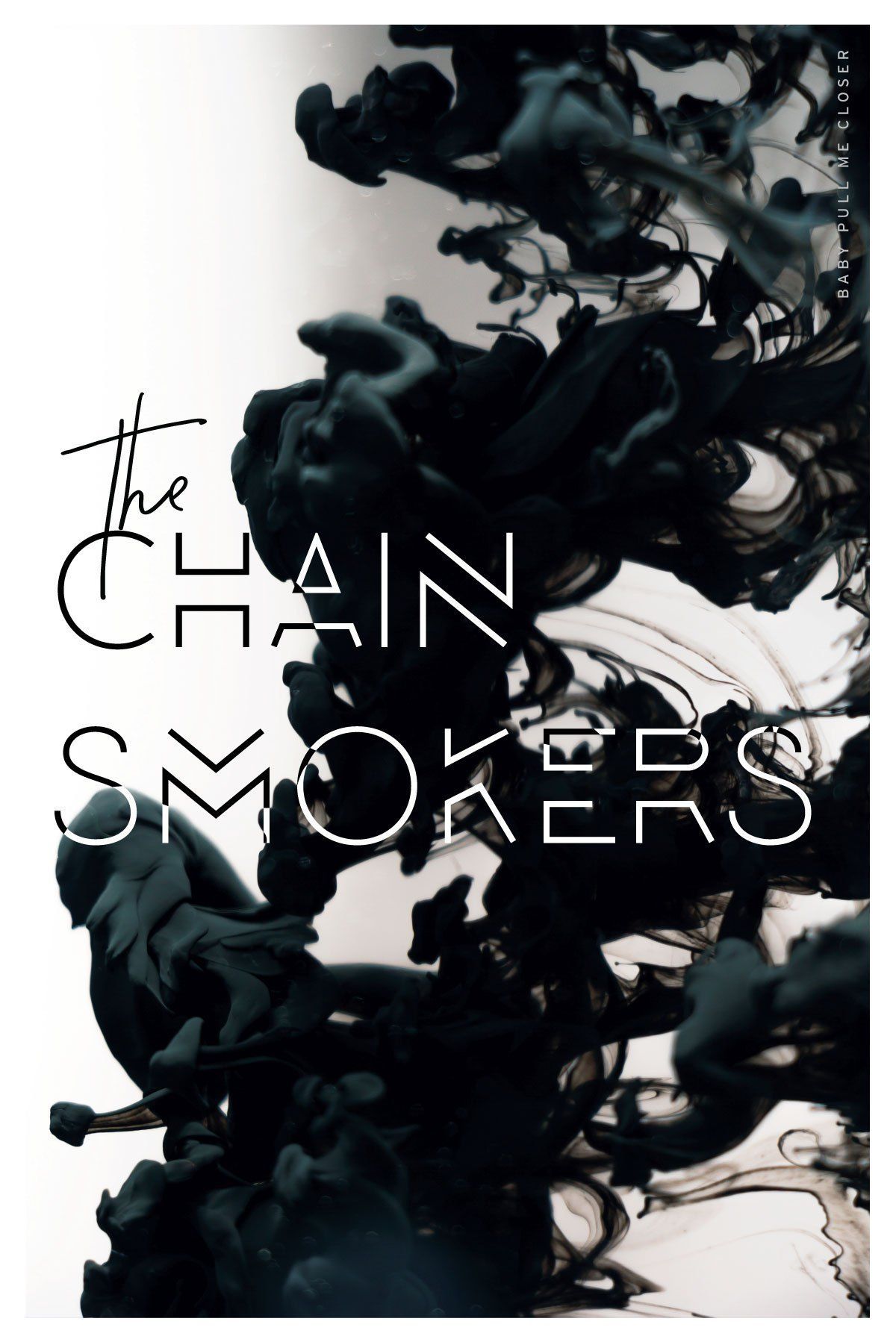 Copertina album The Chainsmokers, fumo nero, 1200x1798 Verticale, Telefono
