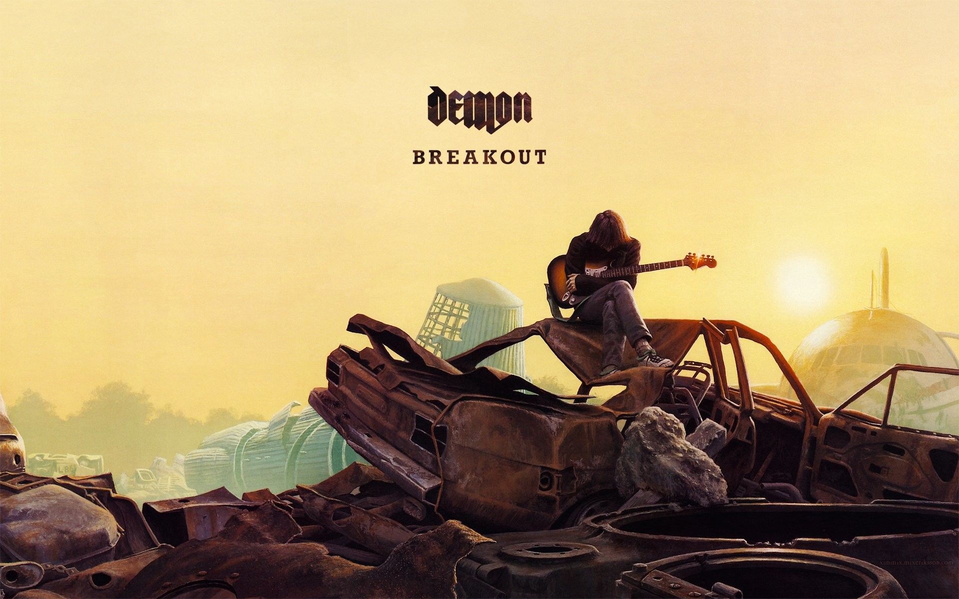 Copertina album Demon Breakout, 1920x1200 Full HD+ WUXGA, Laptop