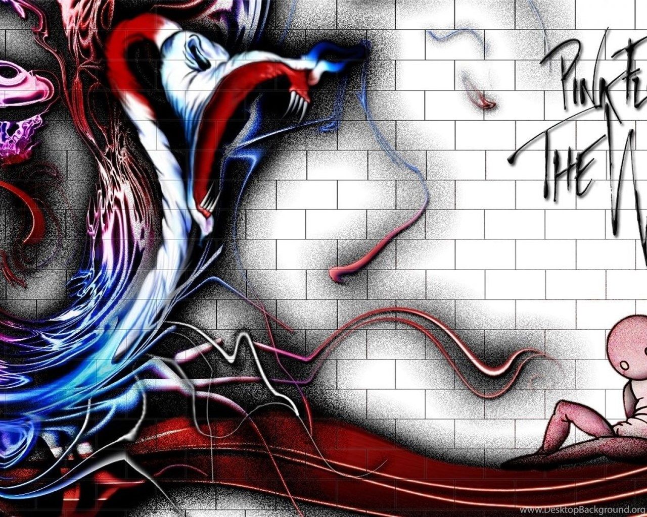 Pink Floyd The Wall copertina, 1280x1024 720p, Laptop