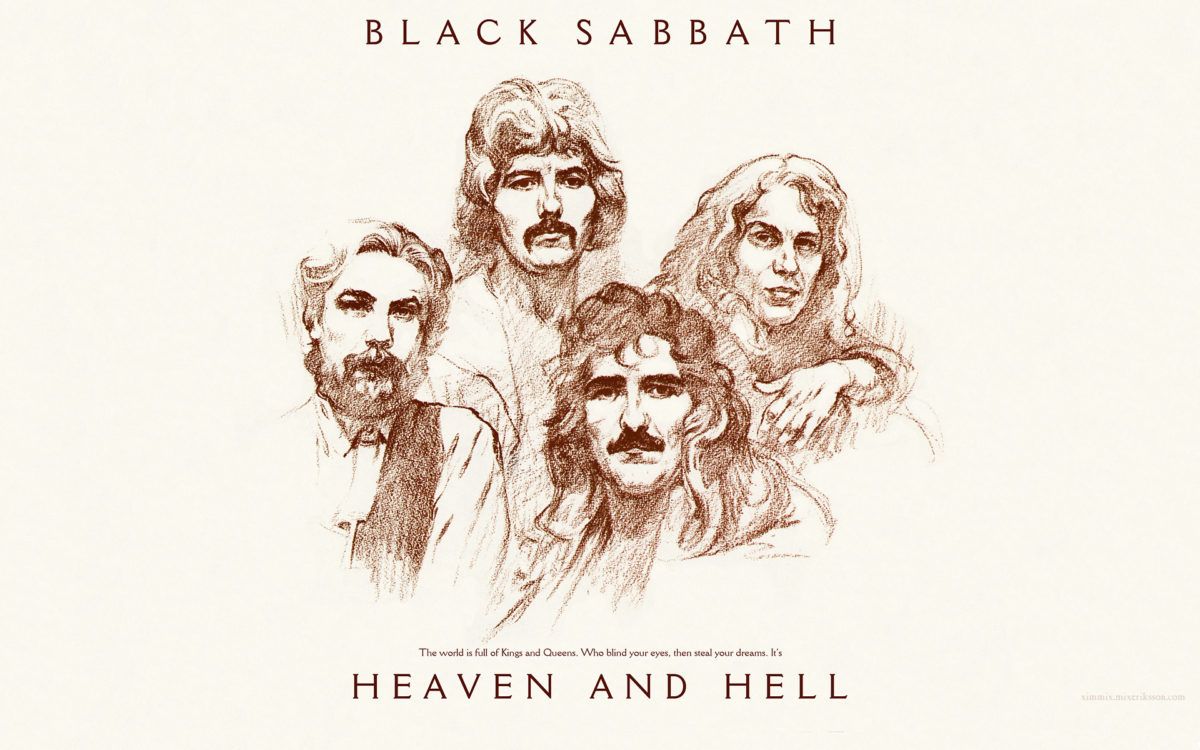 Black Sabbath Heaven and Hell copertina, 1200x750 HD, ROG Asus Laptop