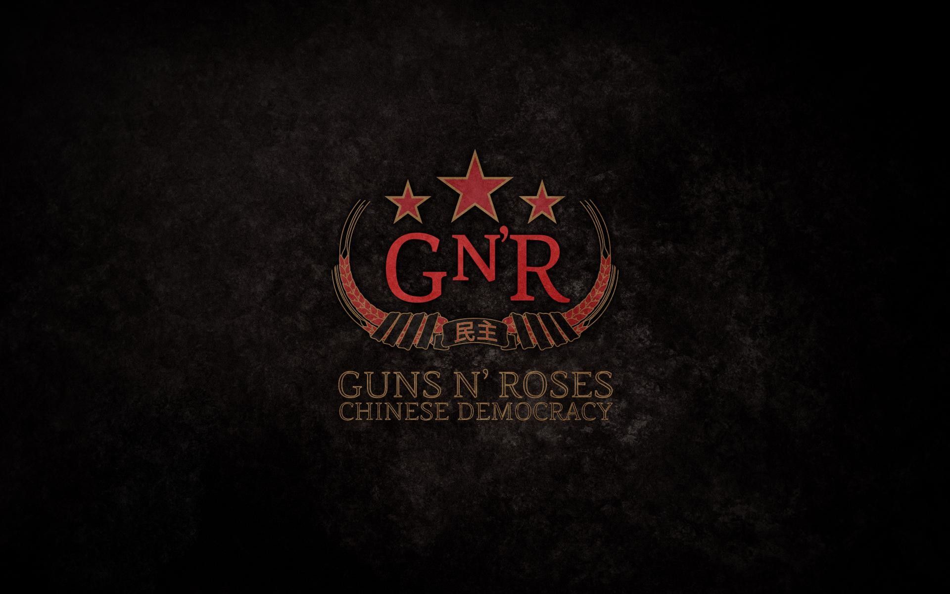 Logo Guns N' Roses Chinese Democracy, 1920x1200 Full HD+, PC