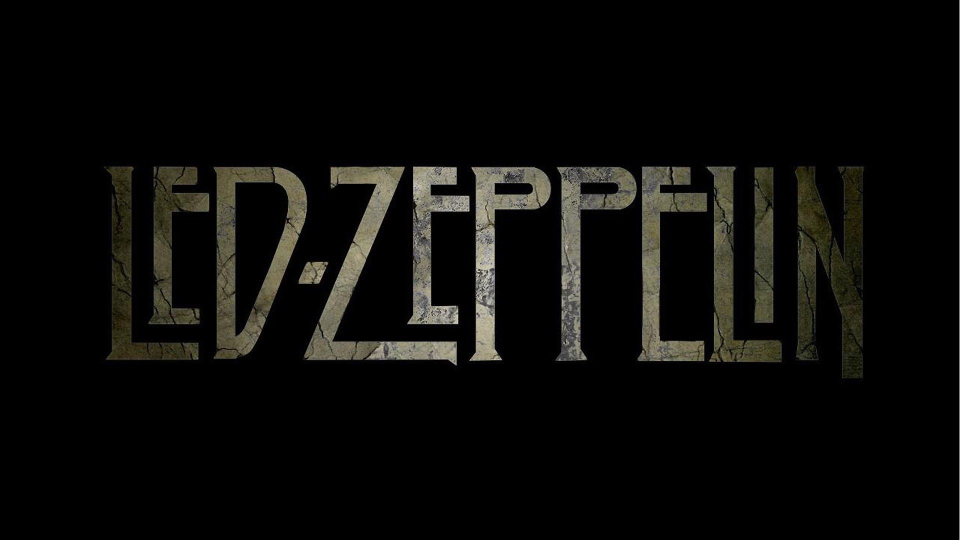 Logo Led Zeppelin sfondo nero, 1920x1080 1080p, Desktop