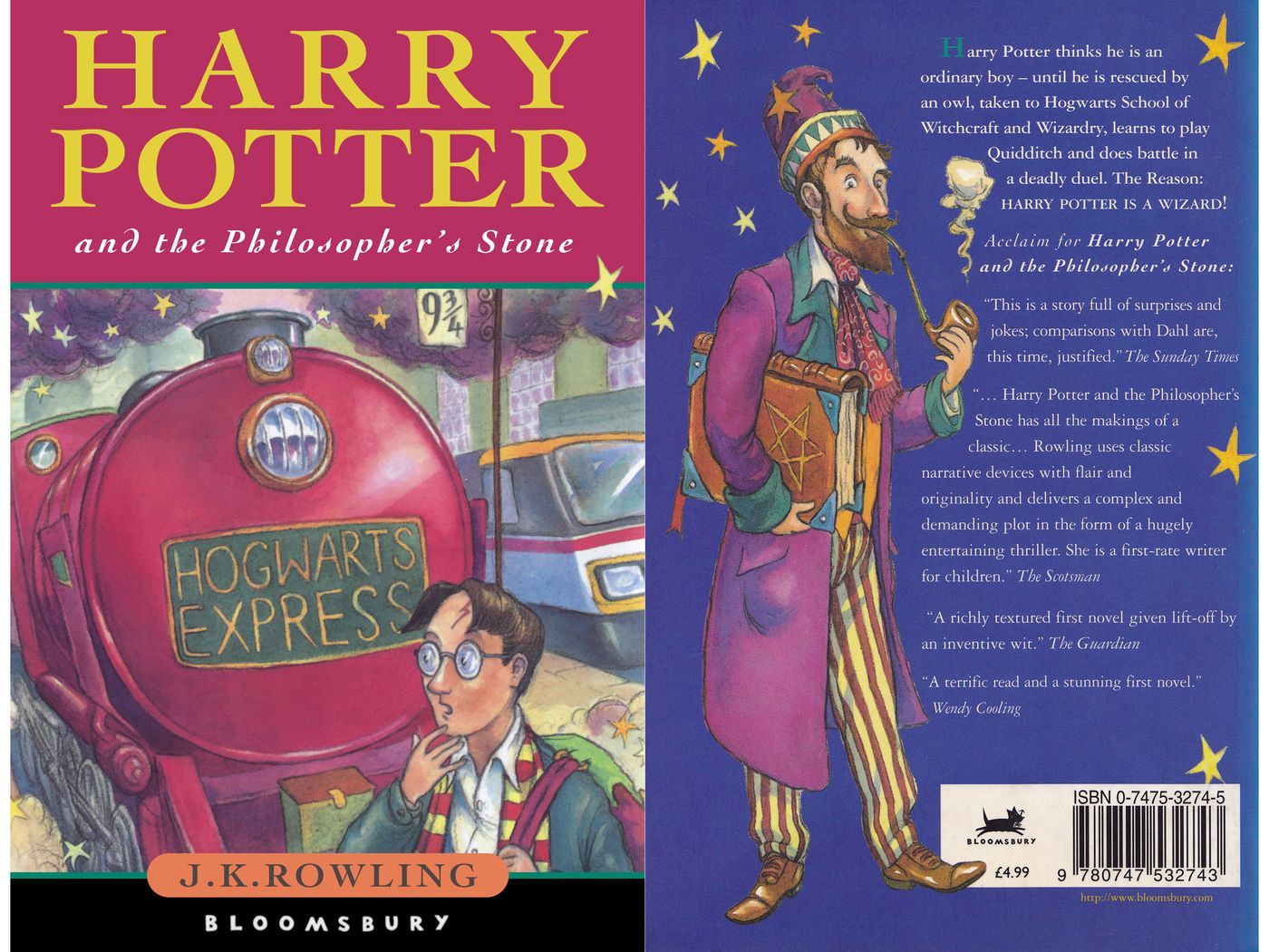 Copertina Harry Potter Philosopher's Stone, 1400x1050 720p, PC