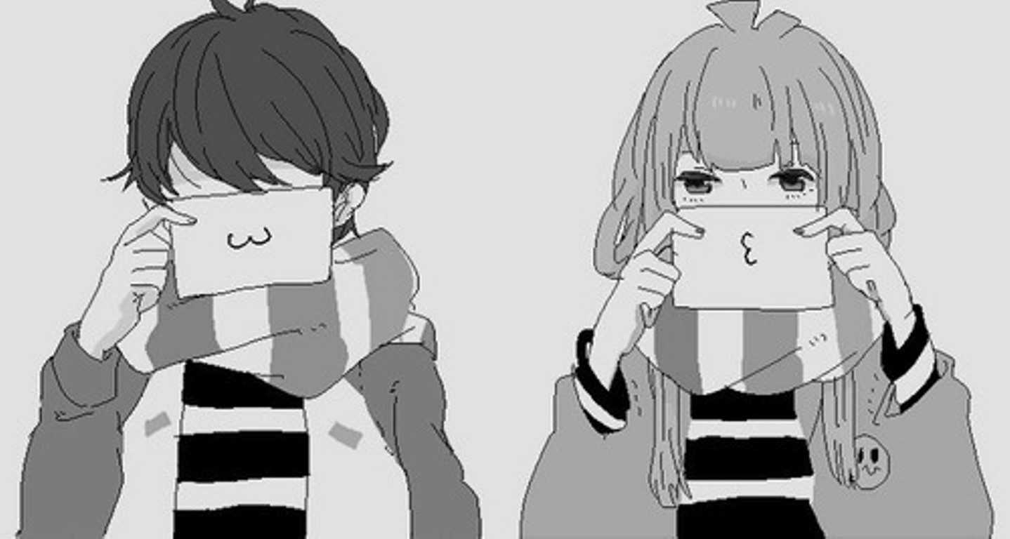 Coppia anime bianco e nero, 1438x768 720p, PC