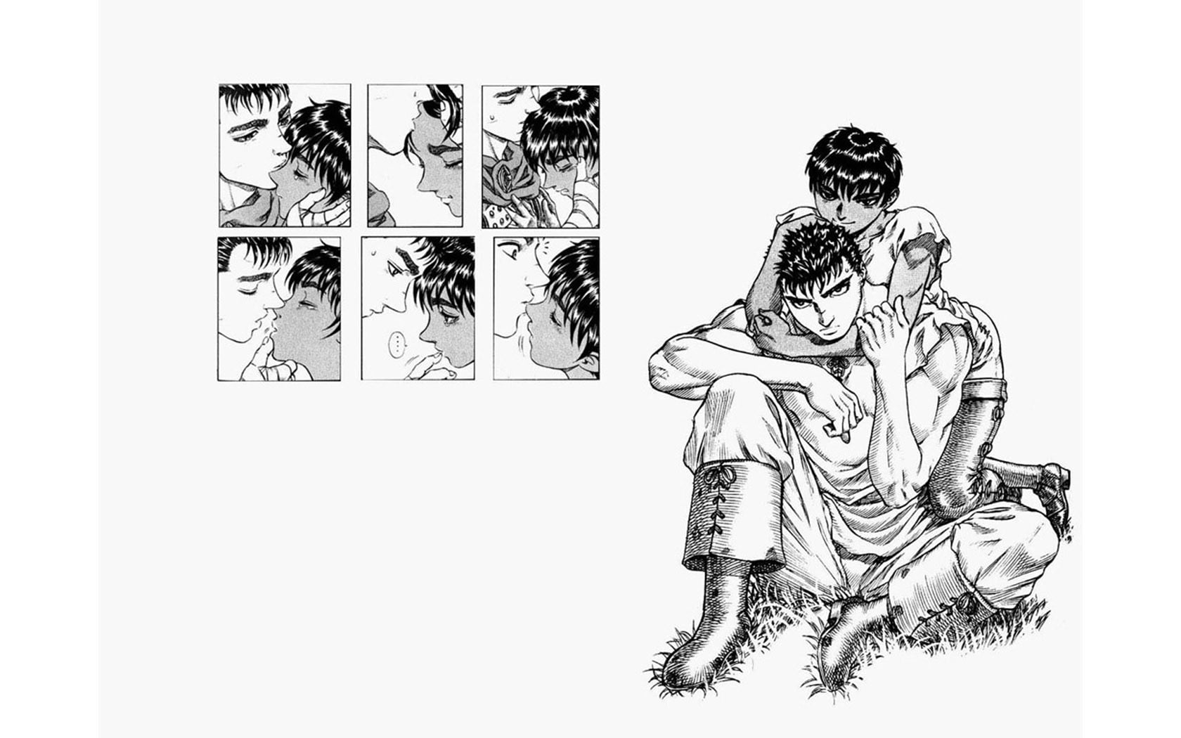 Guts e Casca, Berserk, manga dark fantasy, 1680x1050 HD, Desktop
