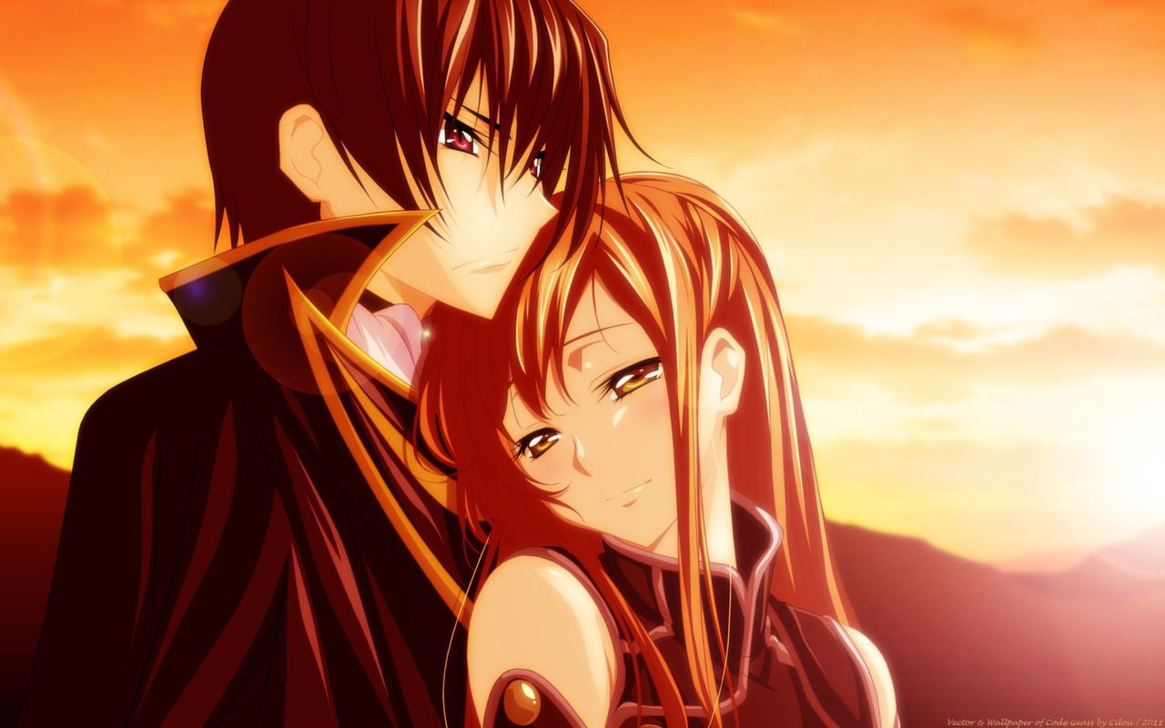 Coppia anime abbraccio tramonto, 1280x800 HD, Desktop