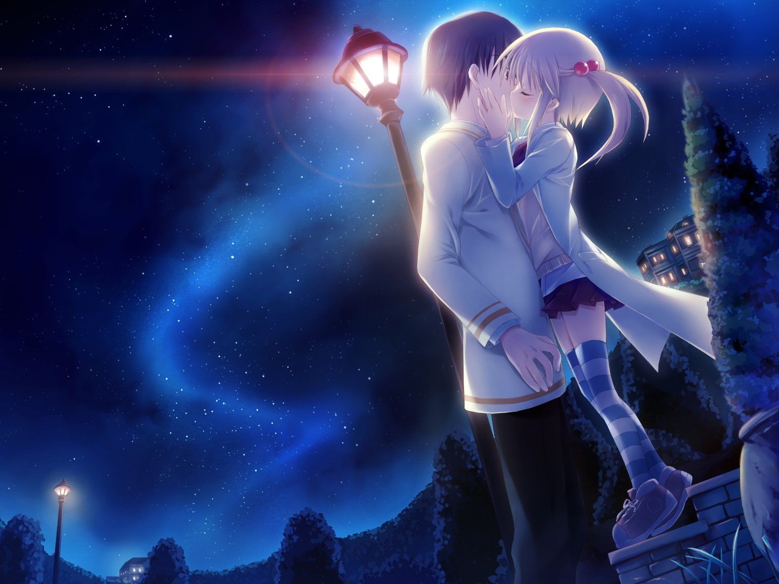 Coppia anime abbraccio notturno, 1600x1200 HD Ready, Acer Nitro