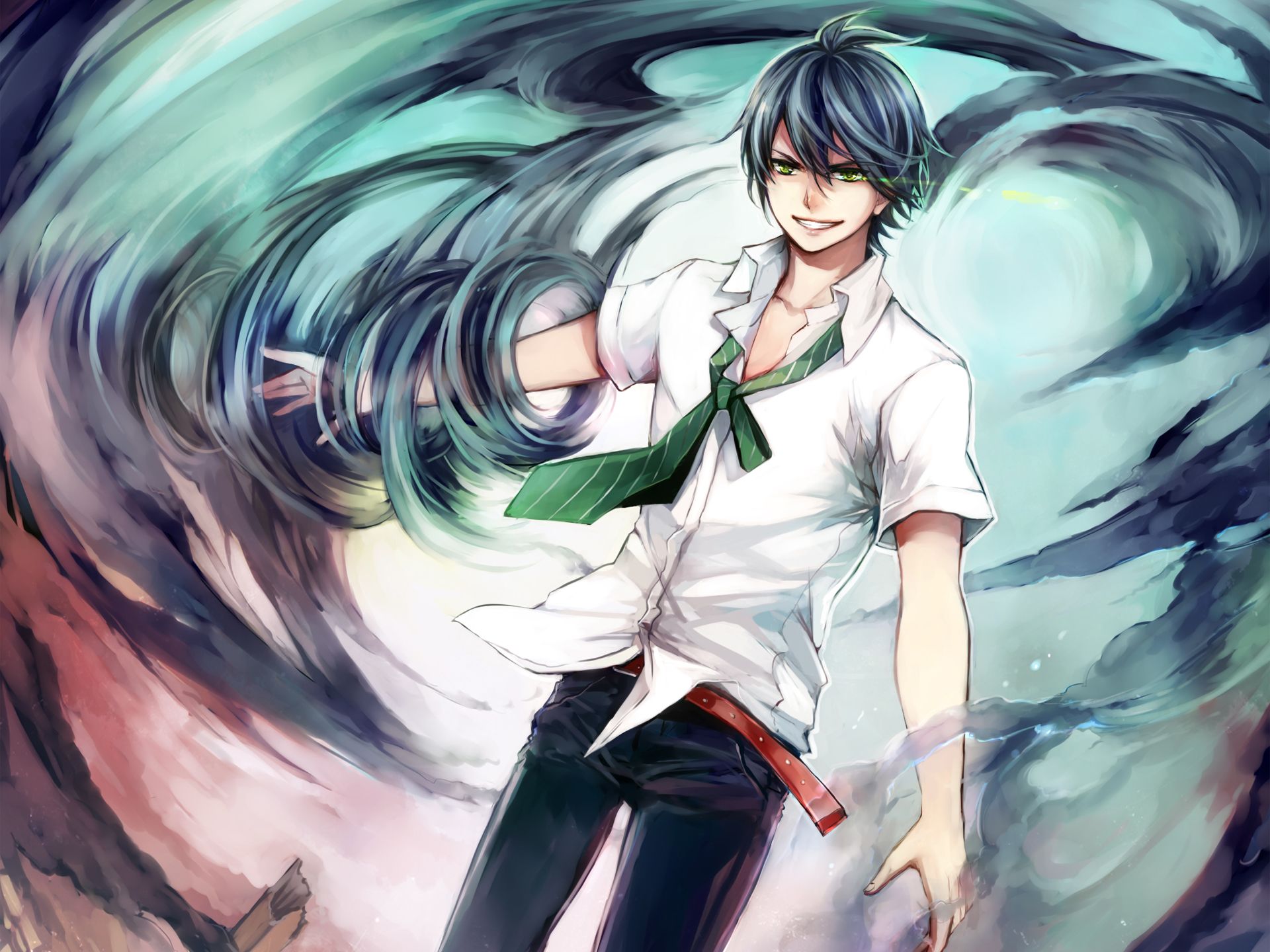 Coppia anime sotto la pioggia, 1680x1050 900p, PC