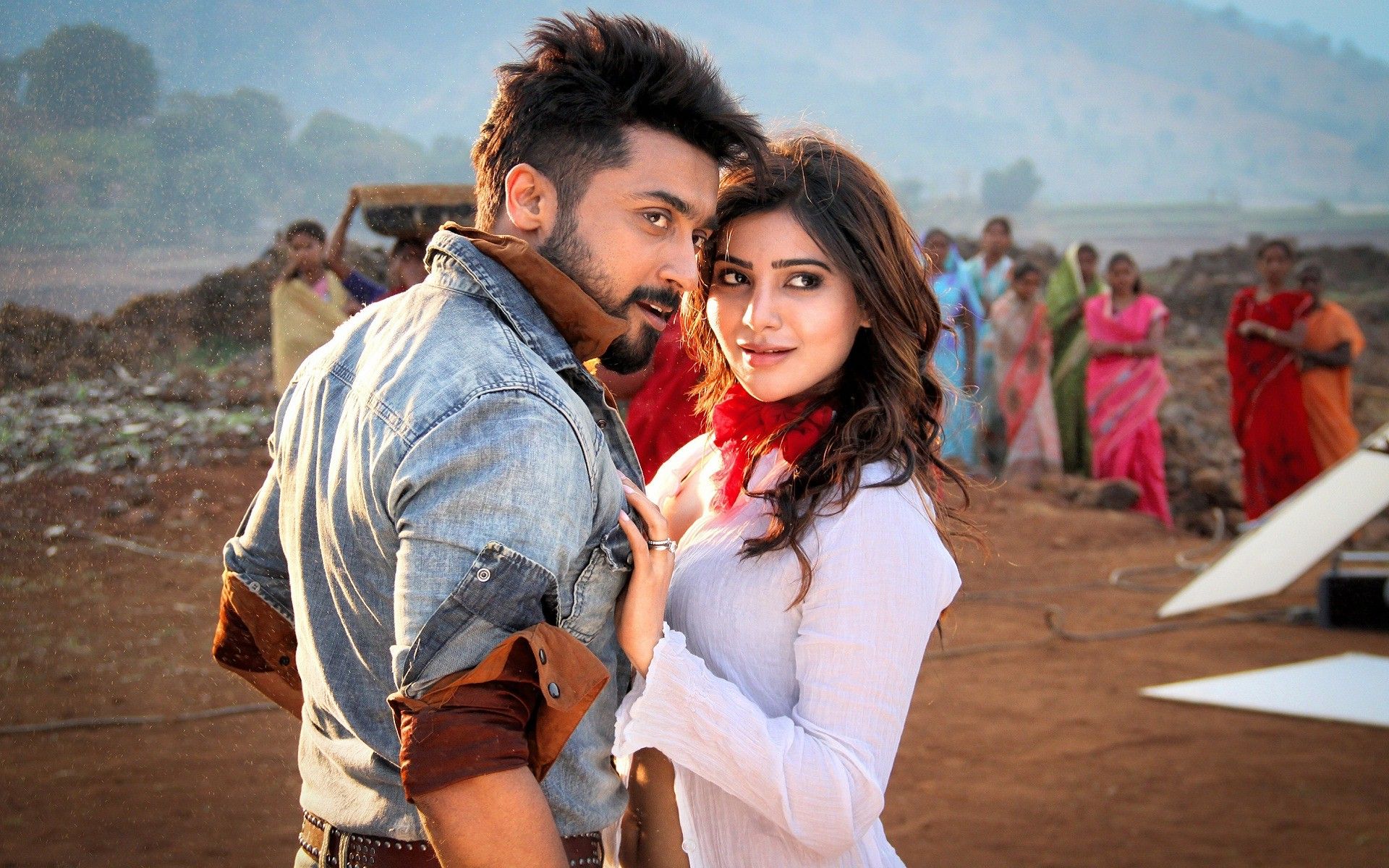 Suriya e Samantha coppia romantica, 1920x1200 WUXGA, Desktop
