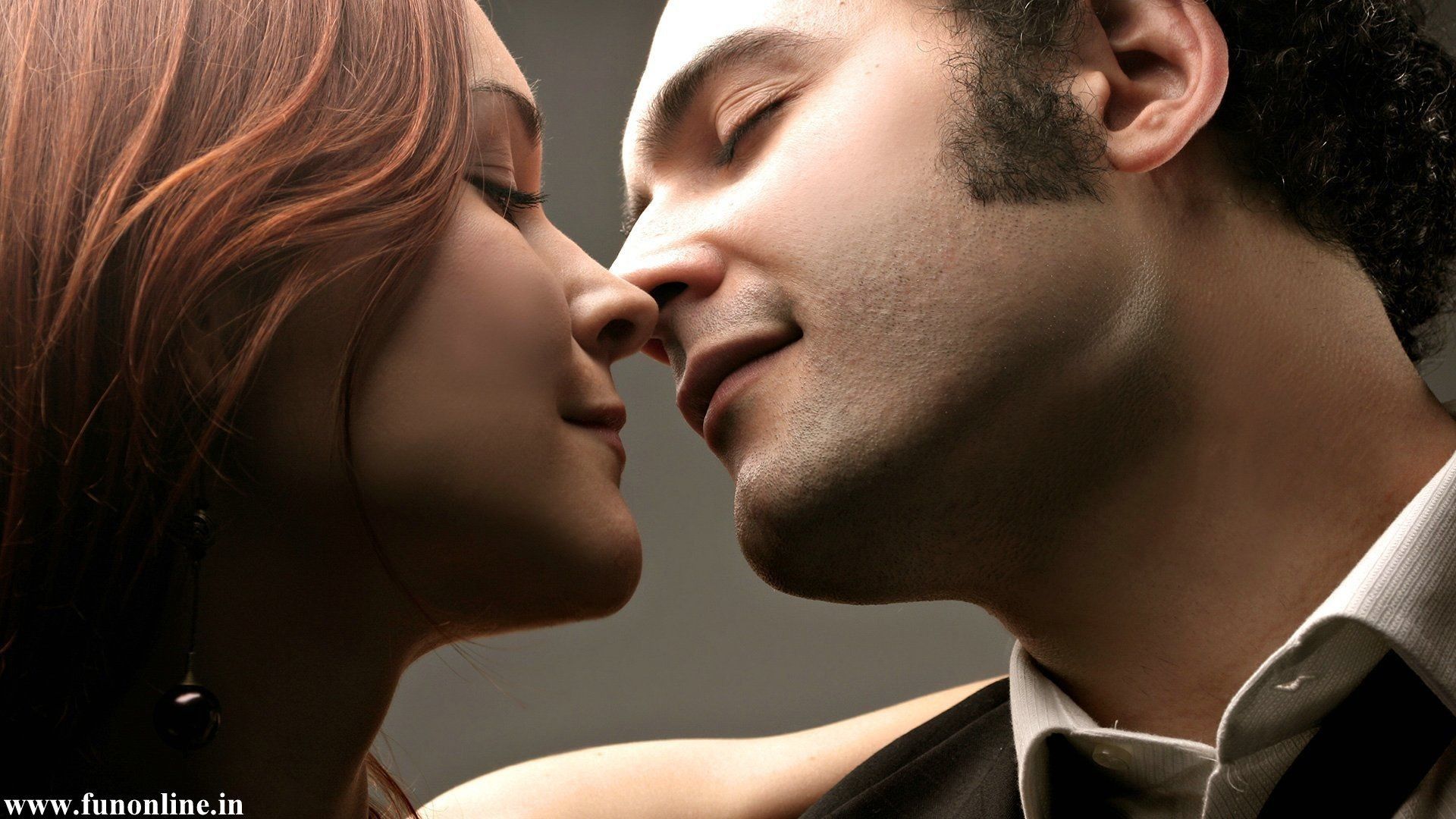 Coppia romantica bacio vicino, 1920x1080 1080p, Desktop