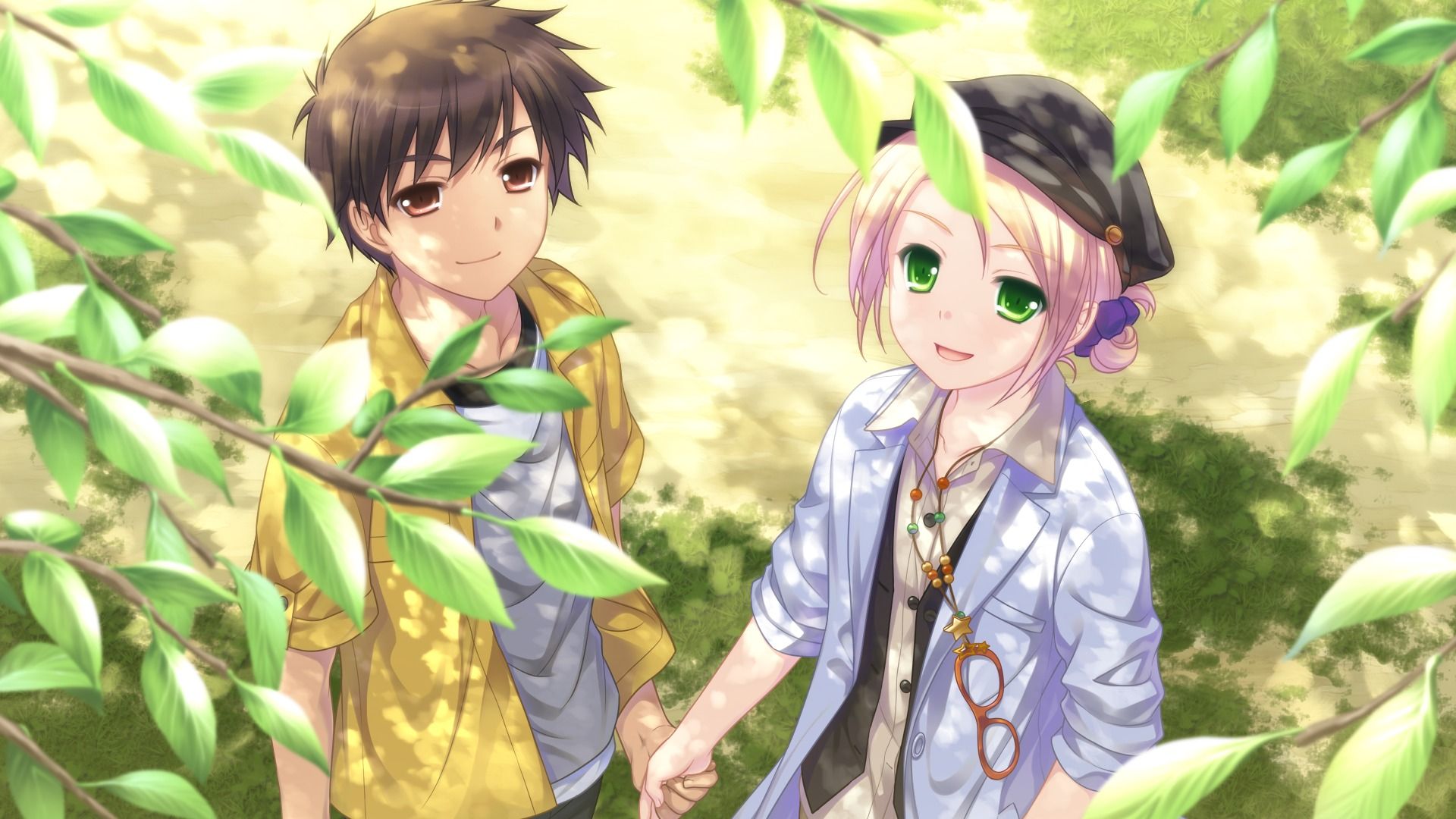 Coppia anime mano nella mano, 1920x1080 Full HD, PC