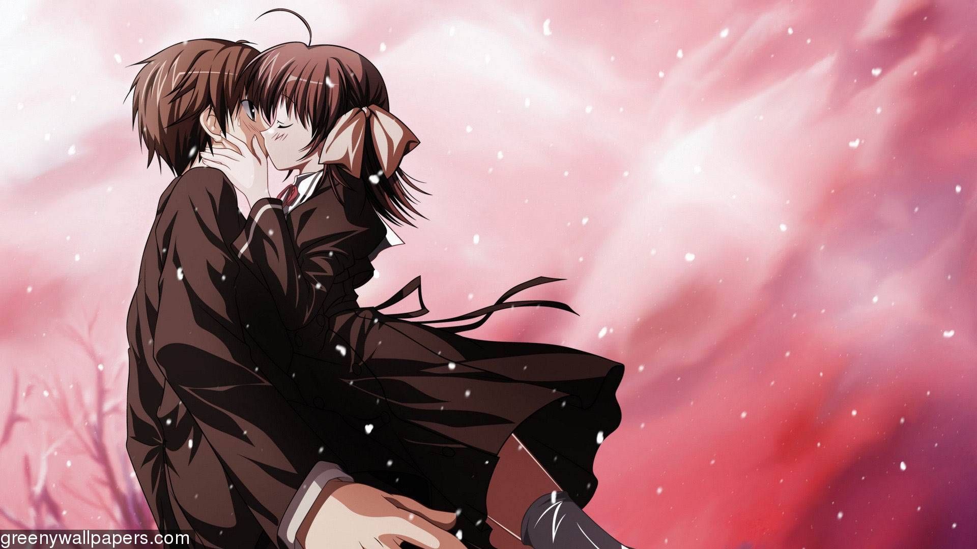 Coppia anime momento romantico, 2560x1440 2K, Desktop