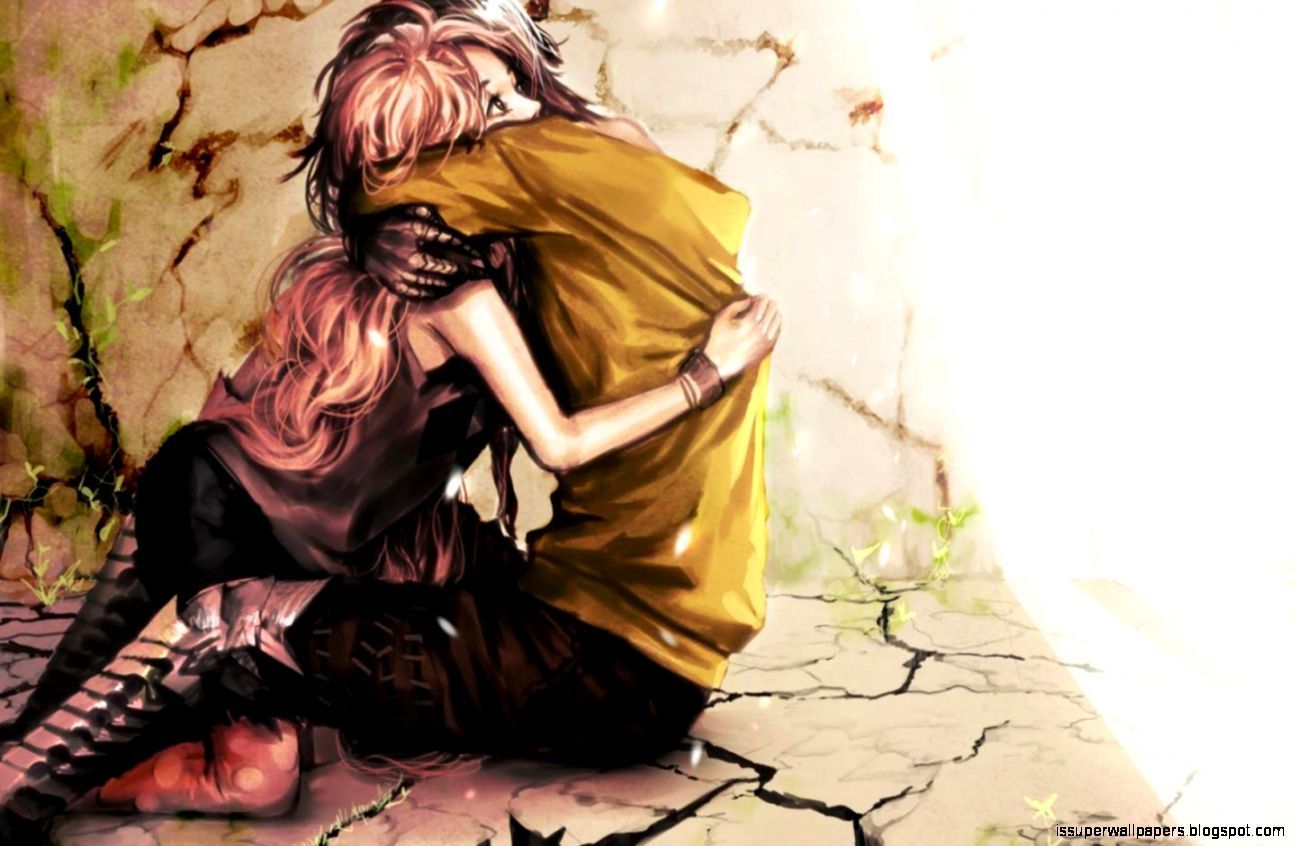 Coppia anime abbraccio luminoso, 1920x1080 1080p, Desktop