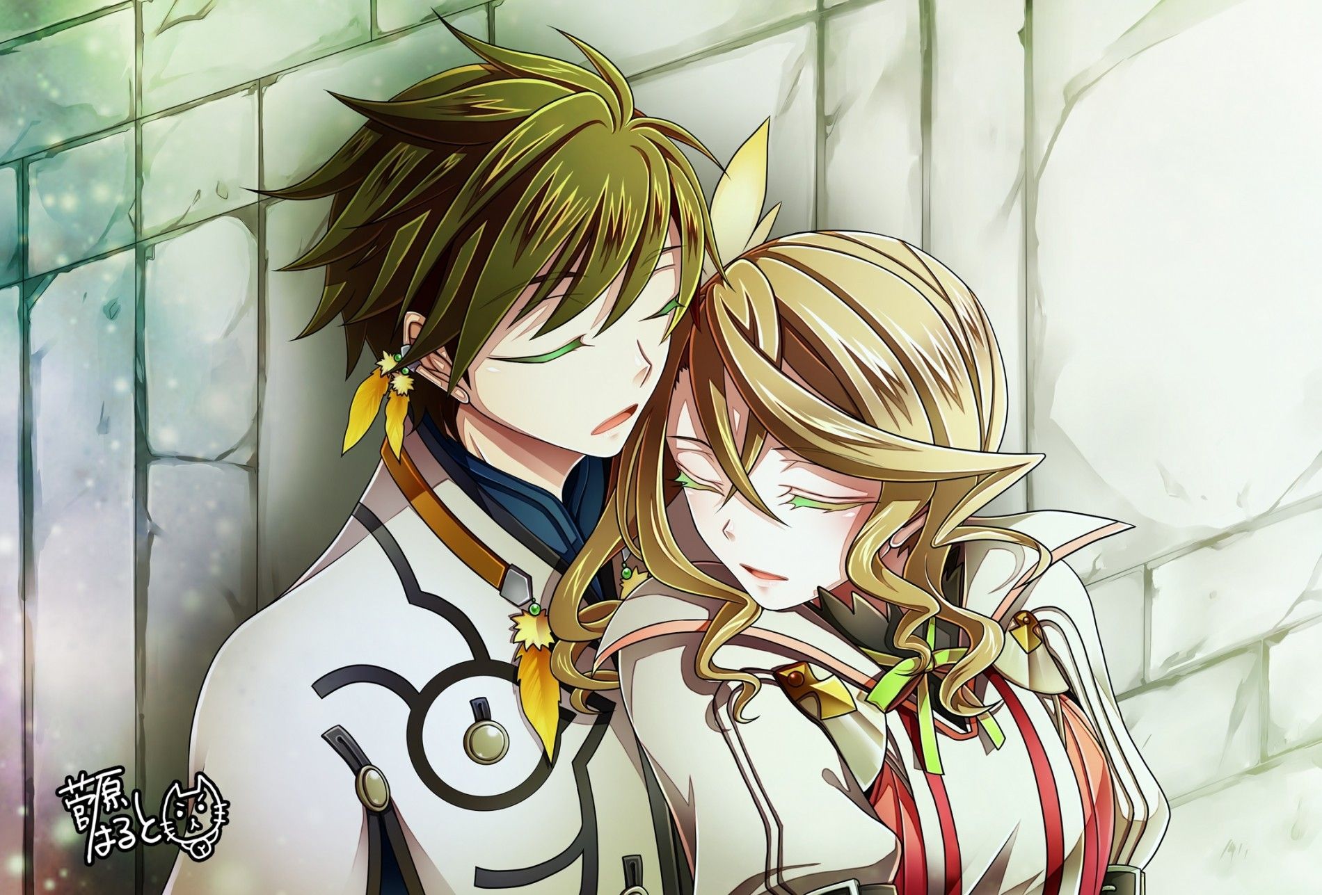 Sorey e Alisha, Tales of Zestiria, 1900x1287 HD Ready, Laptop