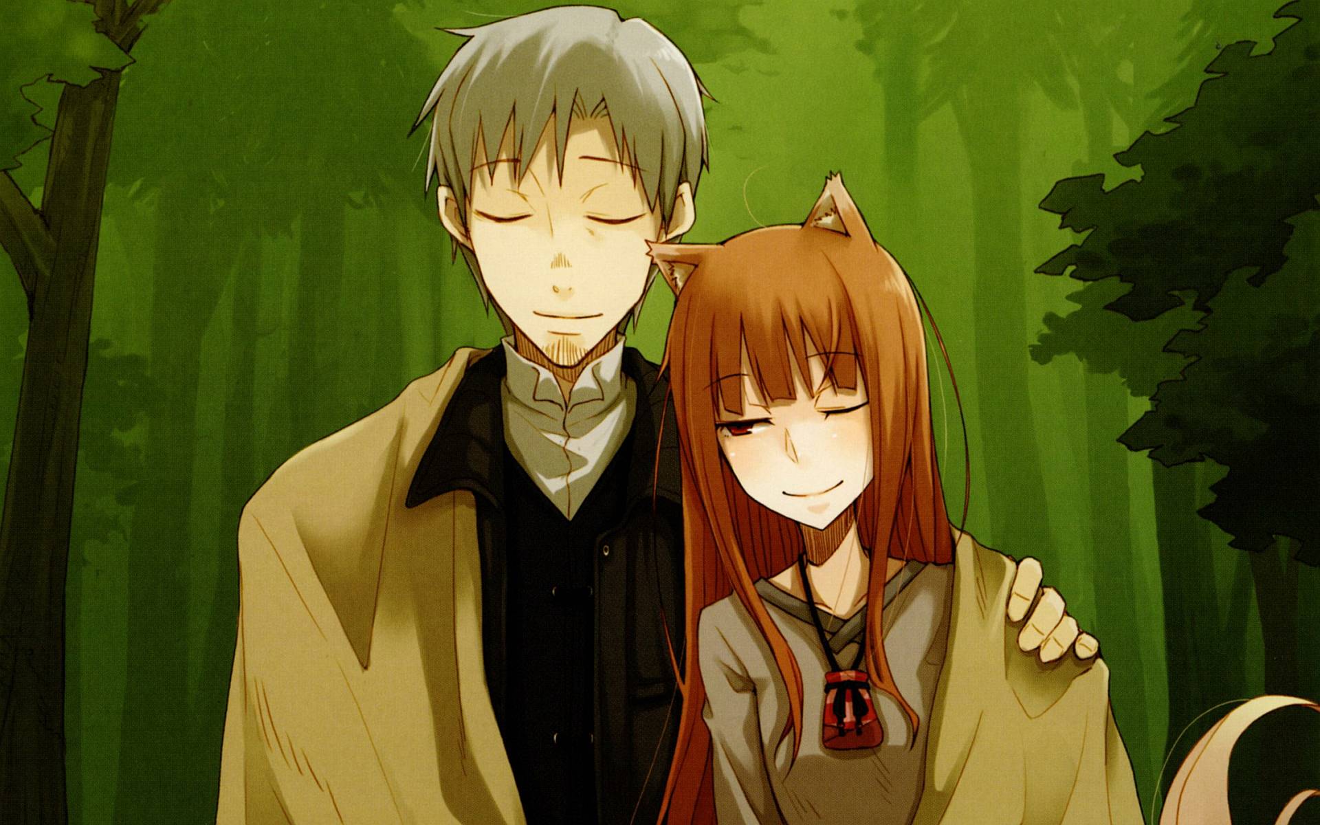 Holo e Lawrence, Spice and Wolf, 1920x1200 Full HD+ WUXGA, PC