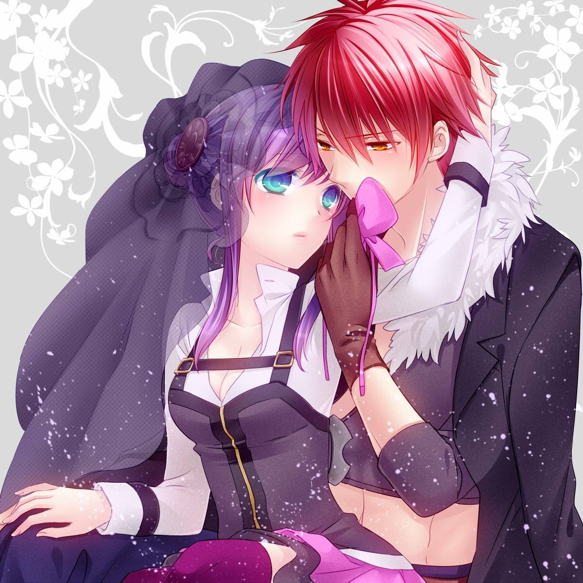 Ragazza anime alata scura, 1600x1200 HD Ready, Laptop