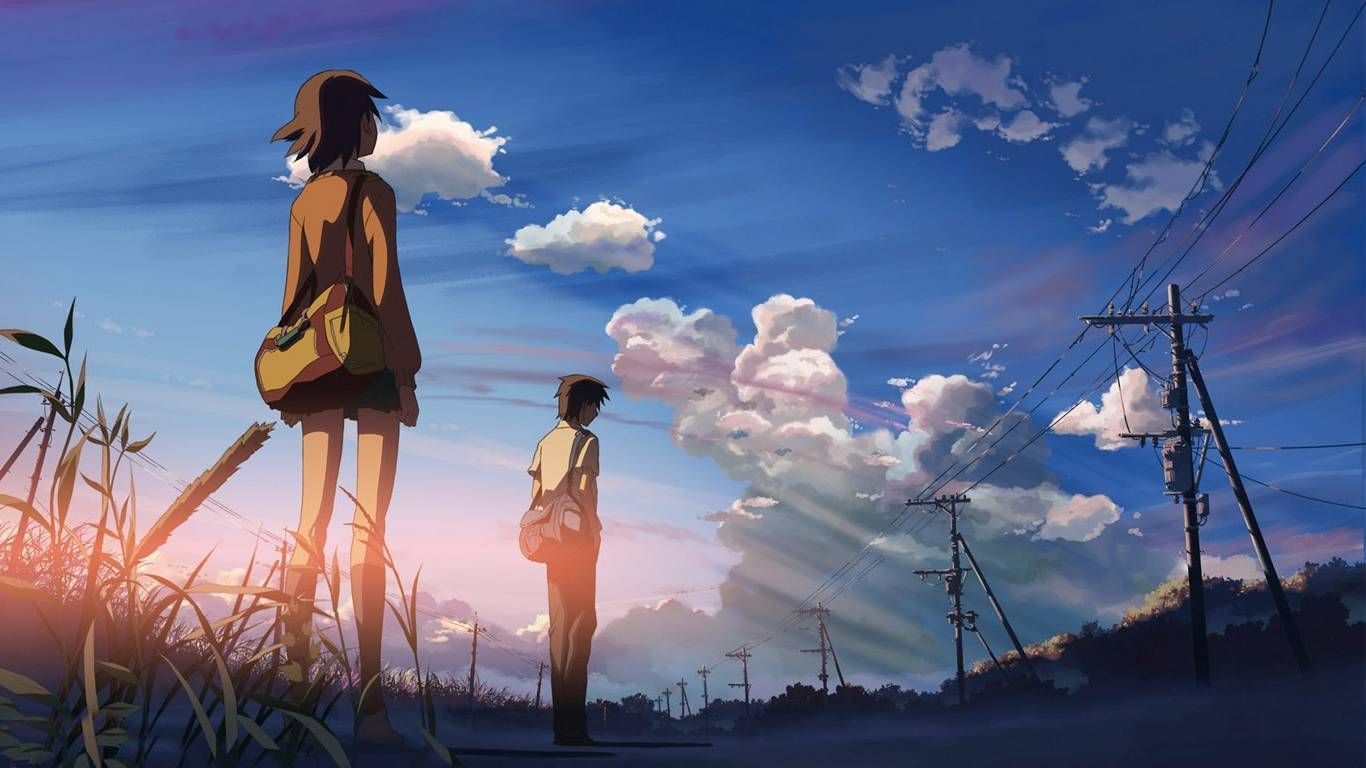 5 Centimeters per Second scena, 1366x768 HD, PC Desktop