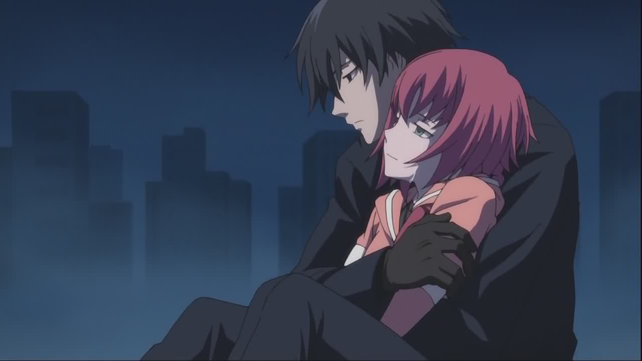 Coppia anime abbraccio triste, 1280x720 720p, Laptop