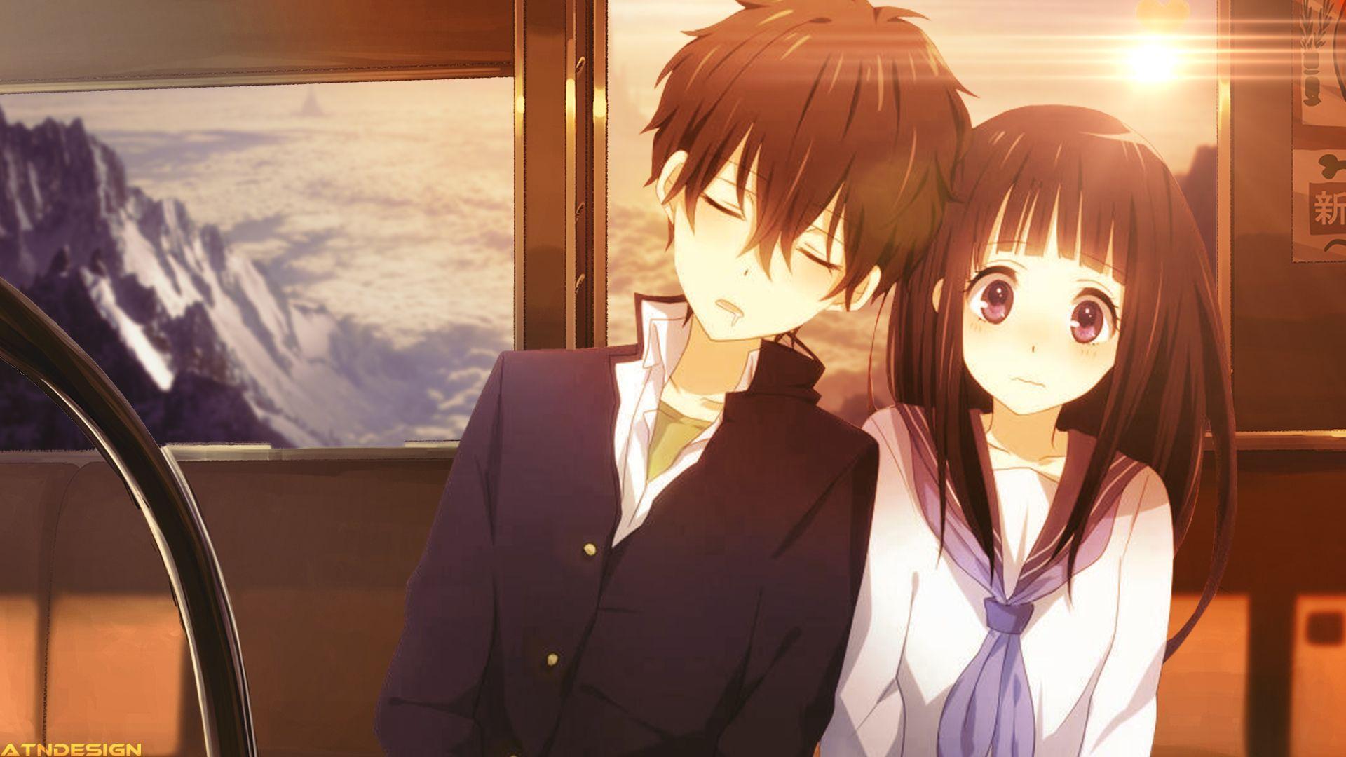 Coppia anime abbraccio intimo, 1920x1080 Full HD 1080p, Desktop